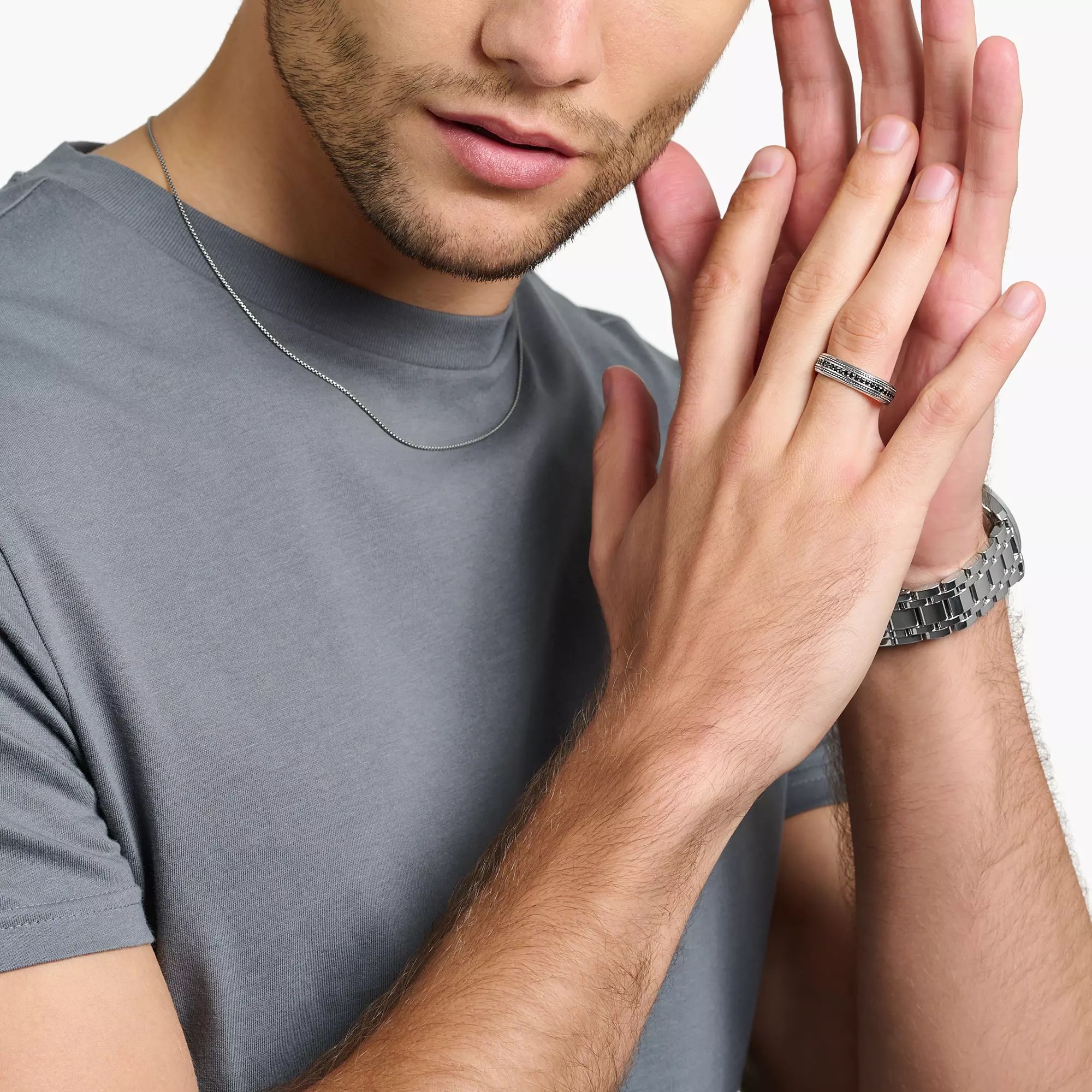Thomas Sabo Eternityring – Silber – Zirkonia – Ansicht 3