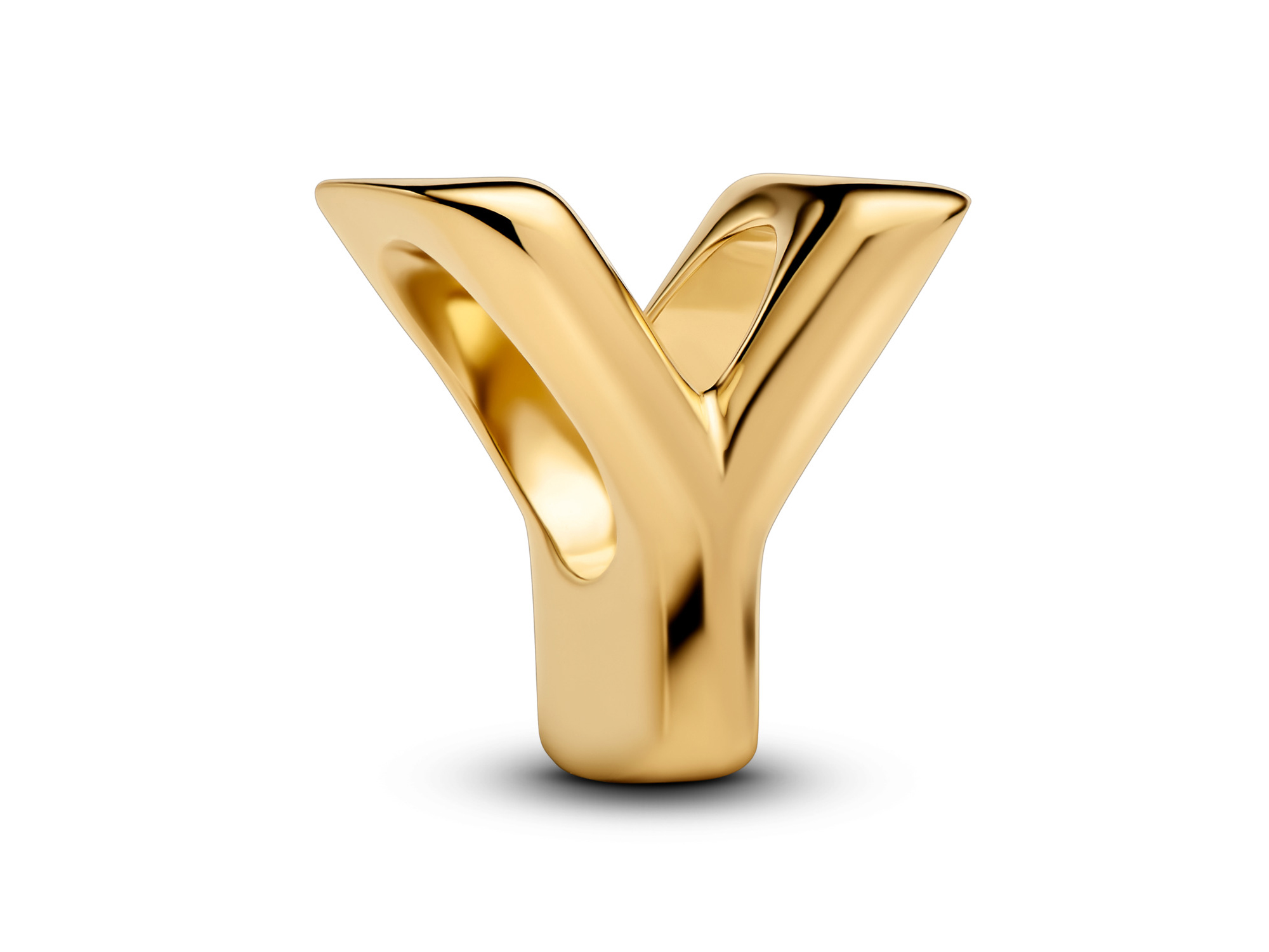 Pandora 763971C00 Buchstabe Y - Alphabet - Gelbgold Vergoldung