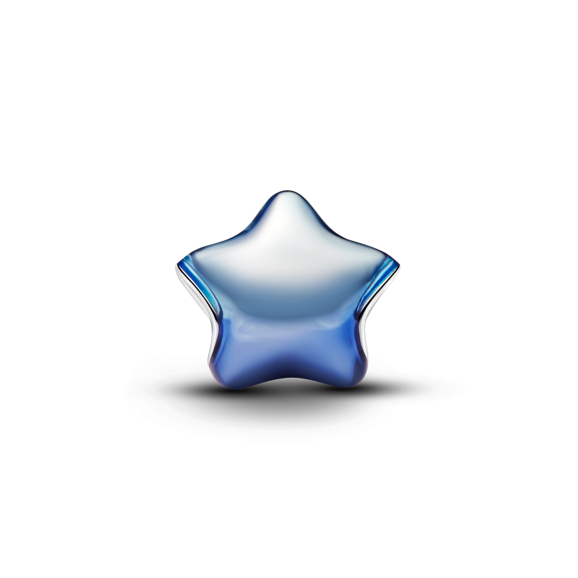 Pandora Blauer Stern - Charm - Silber - Emaille - Blau – Ansicht 2