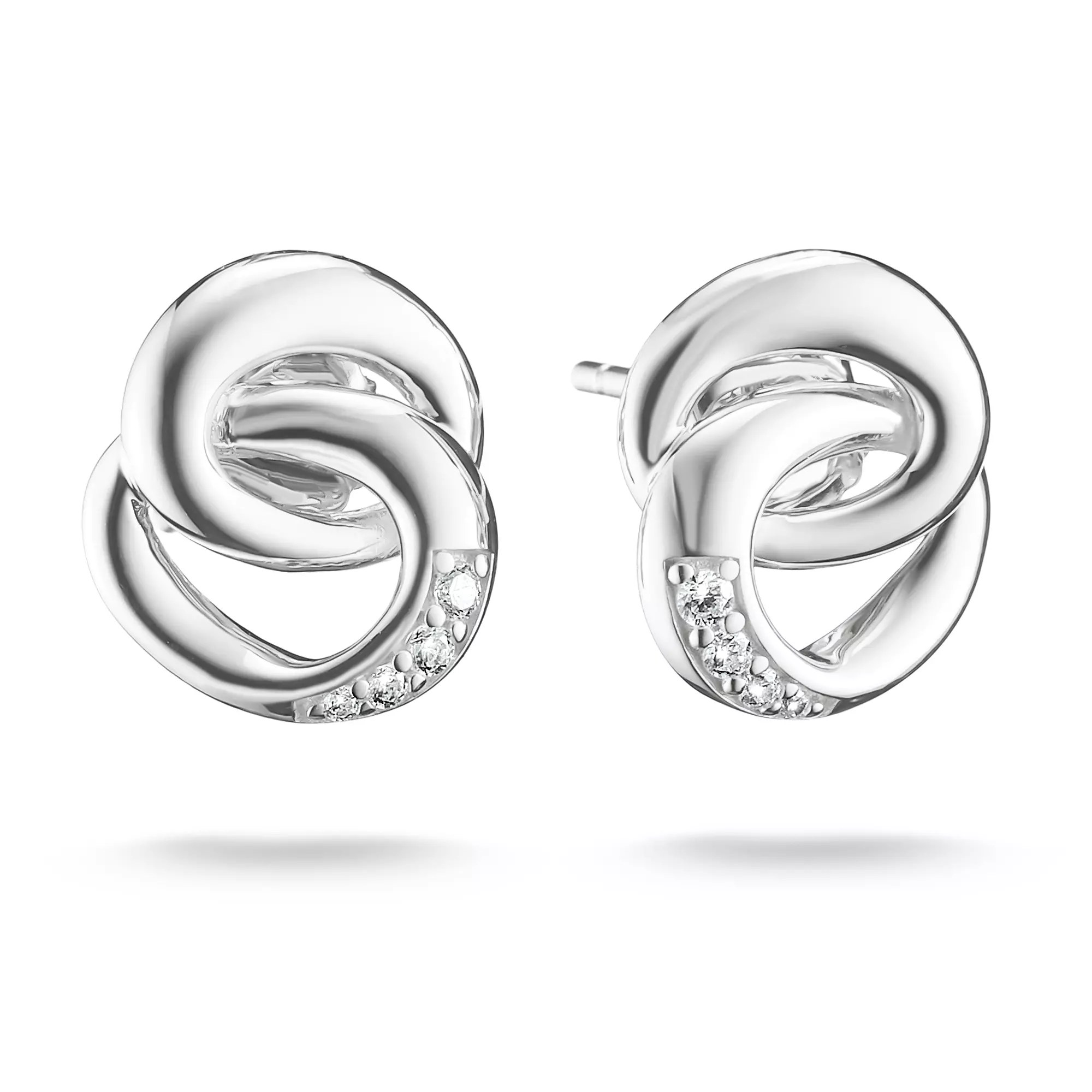 Thomas Sabo Together - Ohrstecker - Sterling Silber recy. & Zirkonia