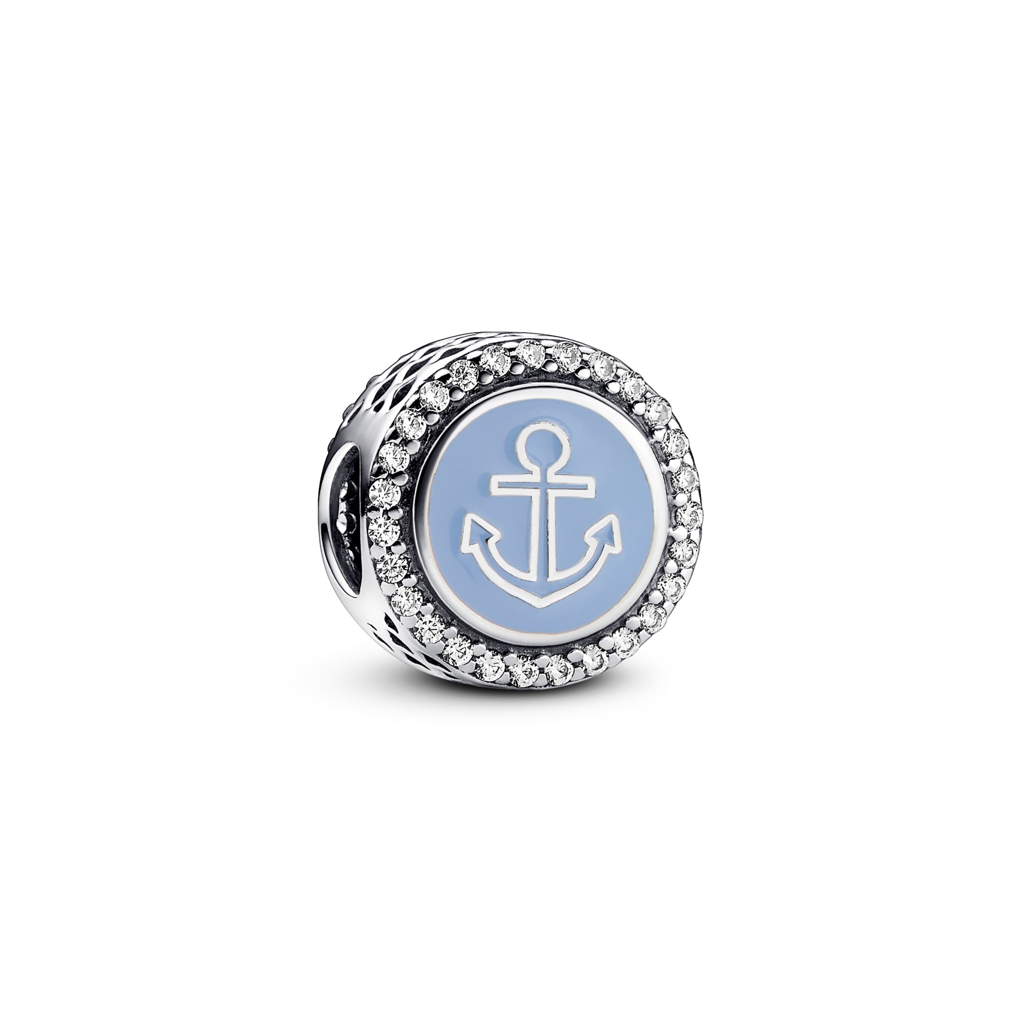 Pandora ANKER Hellblau - Home & Anchor - Emaille & Zirkonia