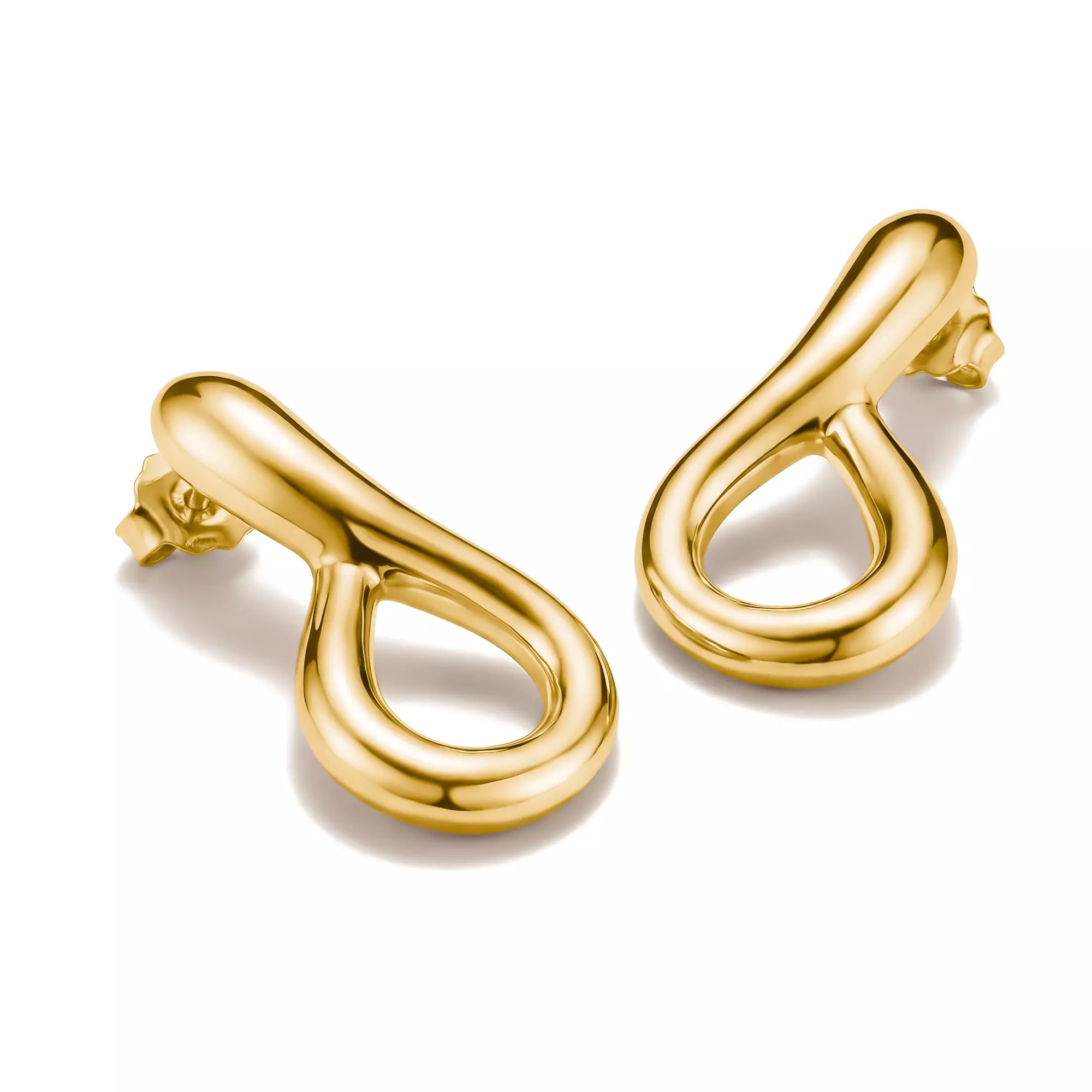 Thomas Sabo Ohrringe – vergoldet – 3 mm hoch – Ansicht 3