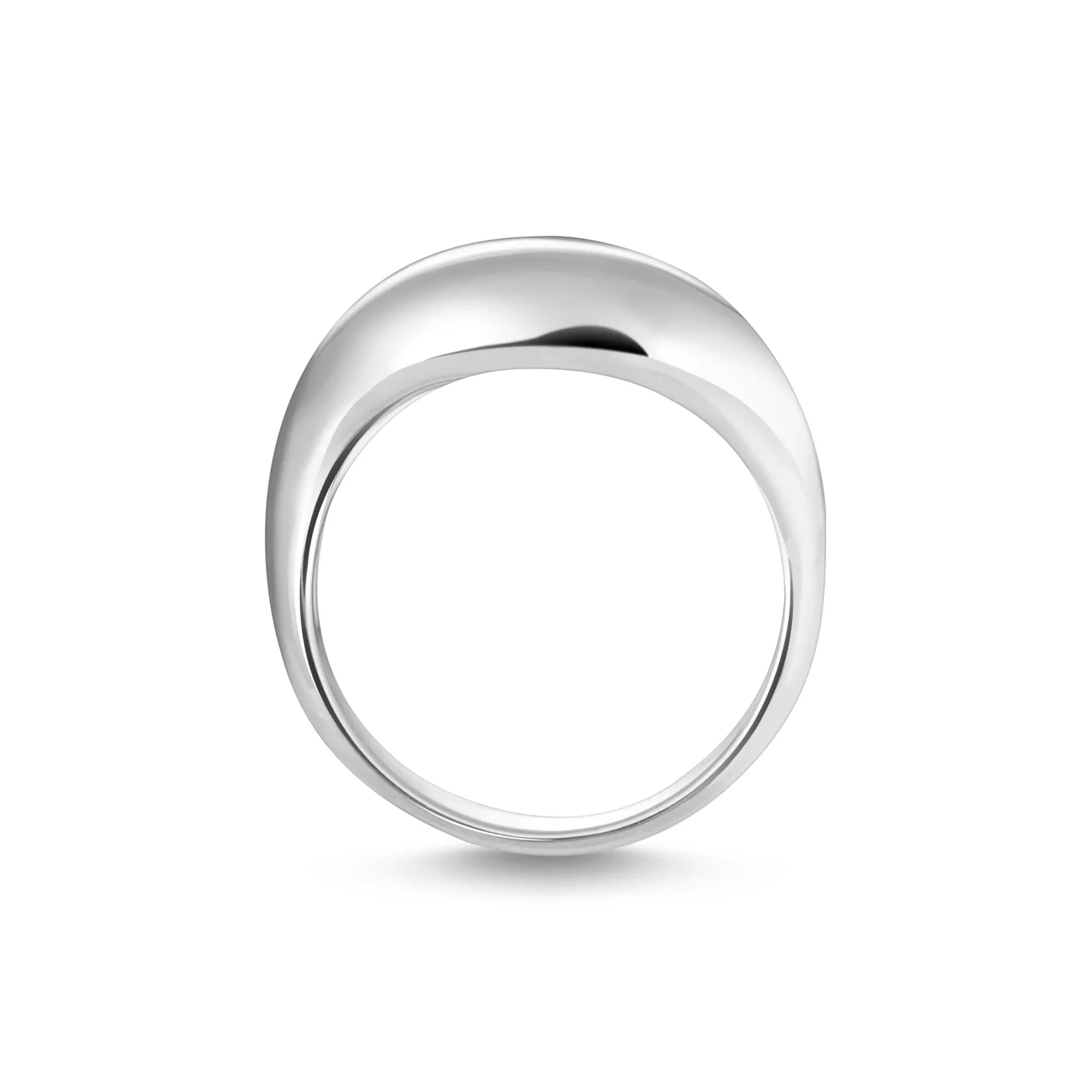 Thomas Sabo Ring mit geschwungener Form Silber – Ansicht 2