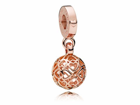 PANDORA - 787255 - Harmonious Hearts - Harmonische Herzen - Charm-Anhänger