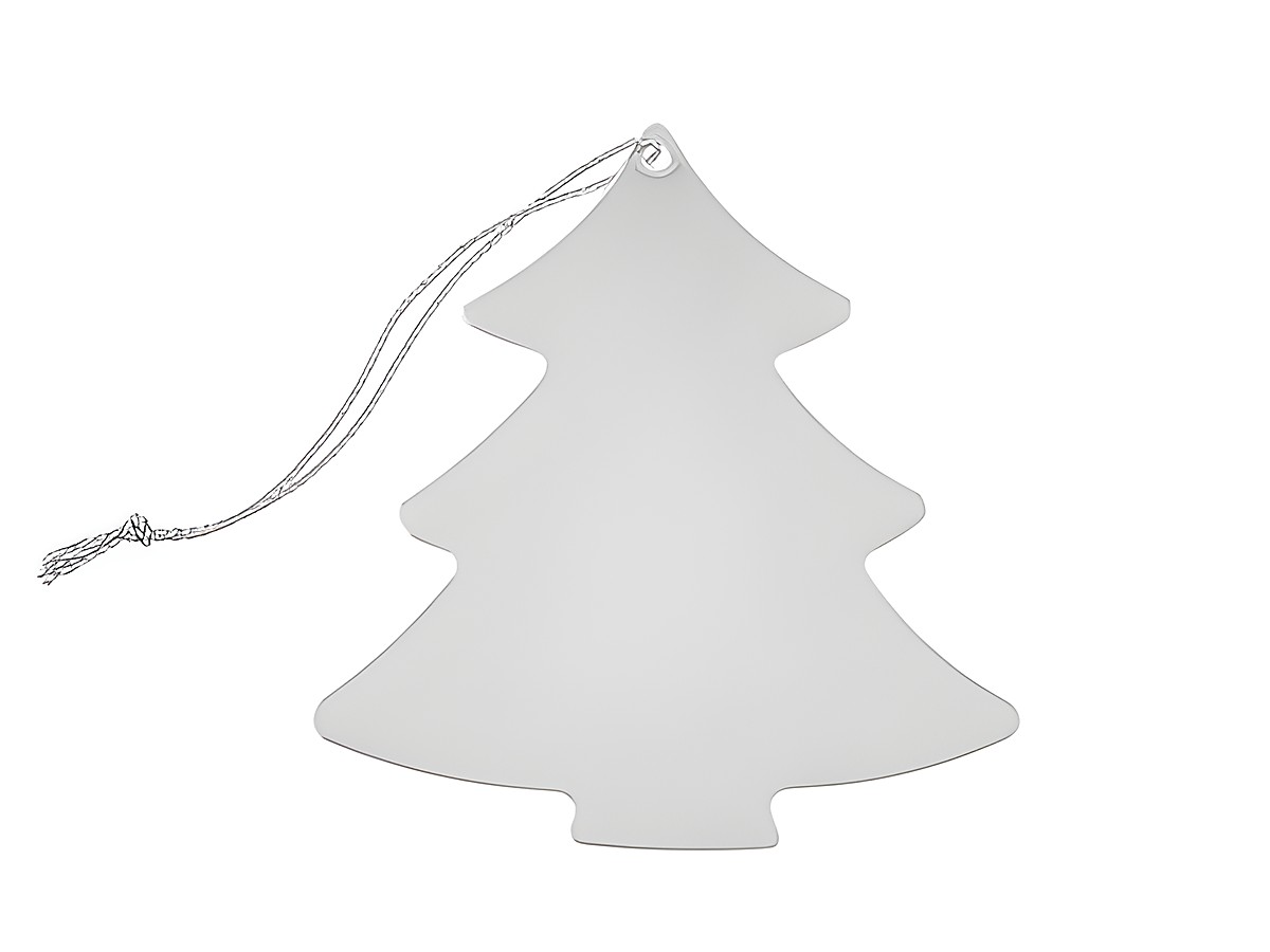 Baum Geschenk Anhänger Tannenbaum inklusive Gravur 5 Wörter Hersteller Juwelier Harnisch in schlichten Design ideal für Weihnachtsgeschenke.