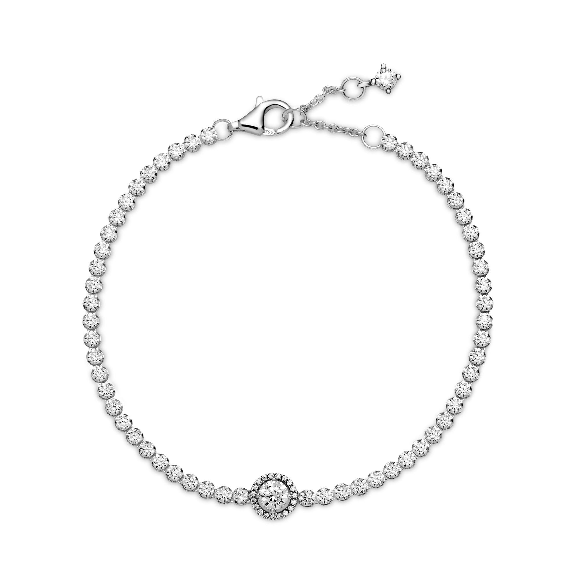 Pandora Silber Funkelndes Zirkonia Armband