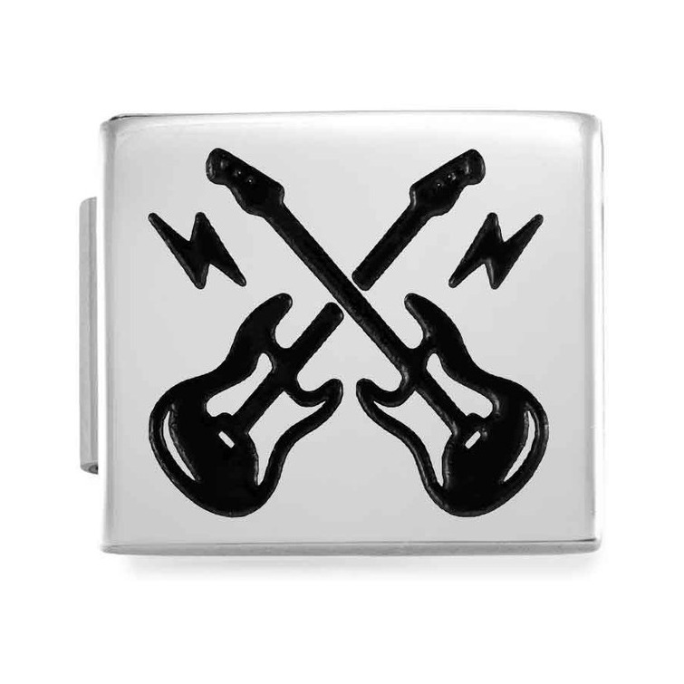 Nomination Composable Glam Charm Gitarre - Edelstahl