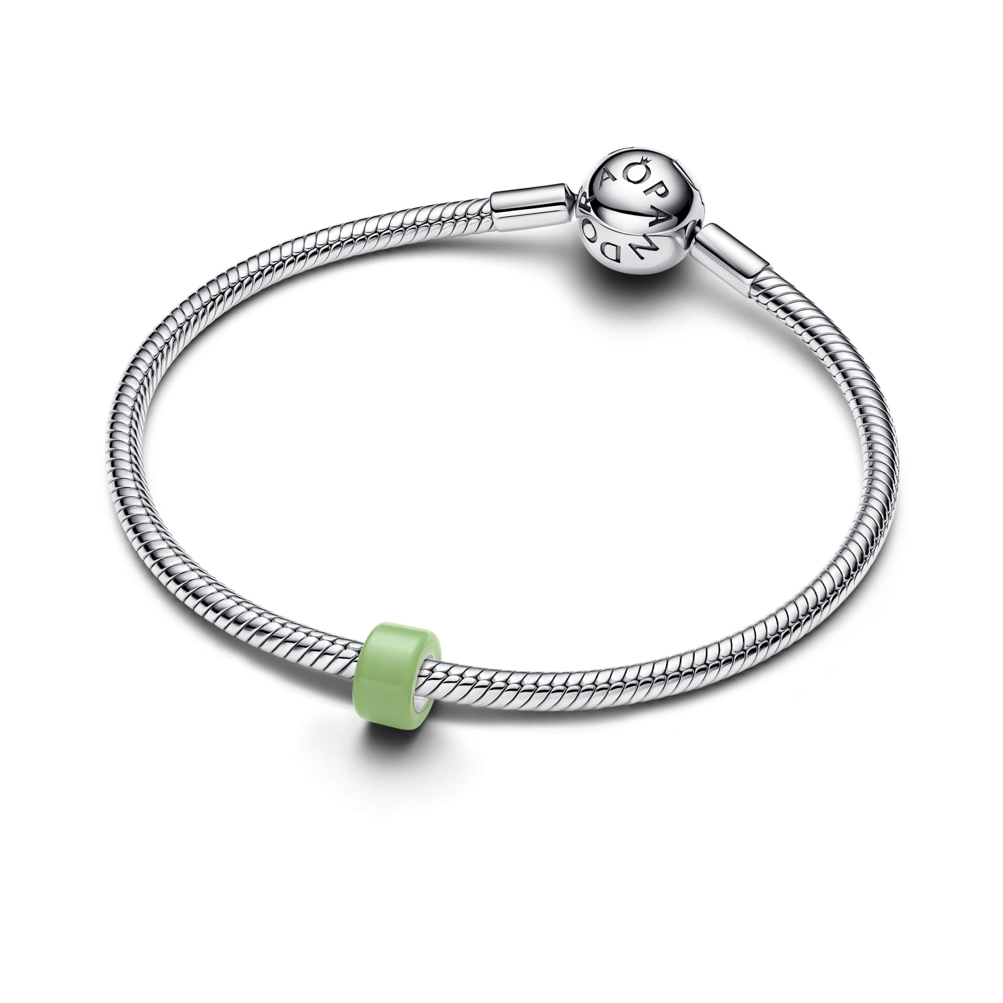 Pandora Mini charm - Murano - Grün - Sterling Silber – Ansicht 3