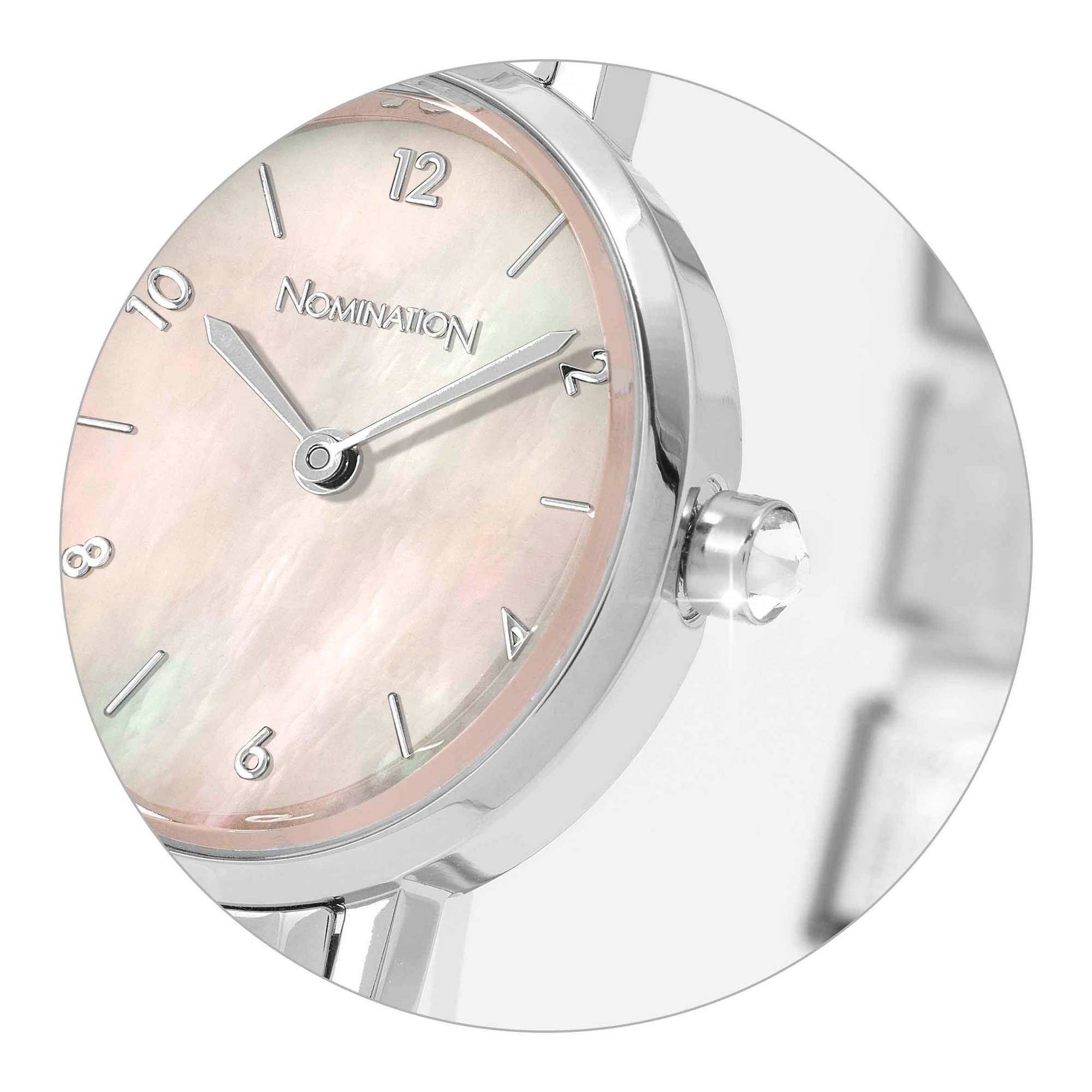 Nomination Uhr - Perlmutt - Rosa Uhr - PARIS – Ansicht 4