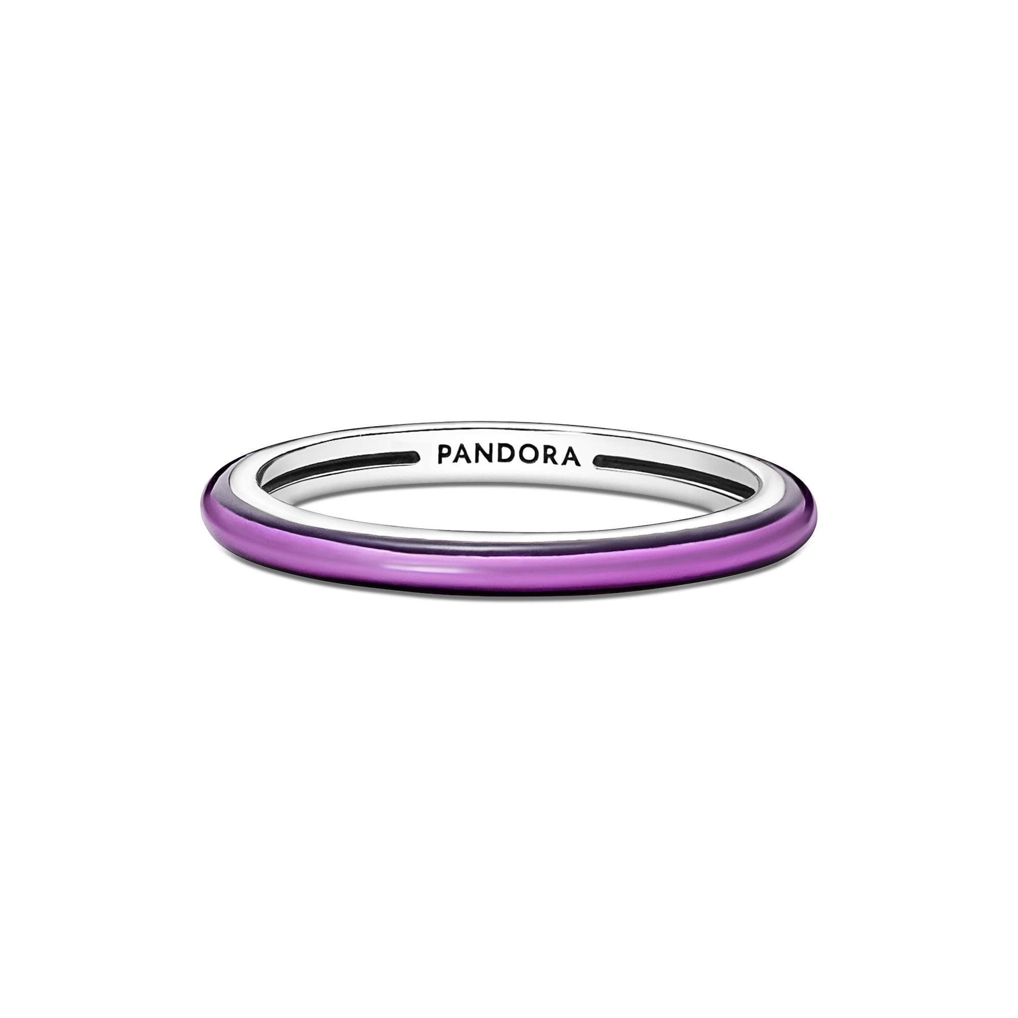 Pandora ME Ring - Sterling Silber - Emaille - Lila Ansicht 2 – Ansicht 2