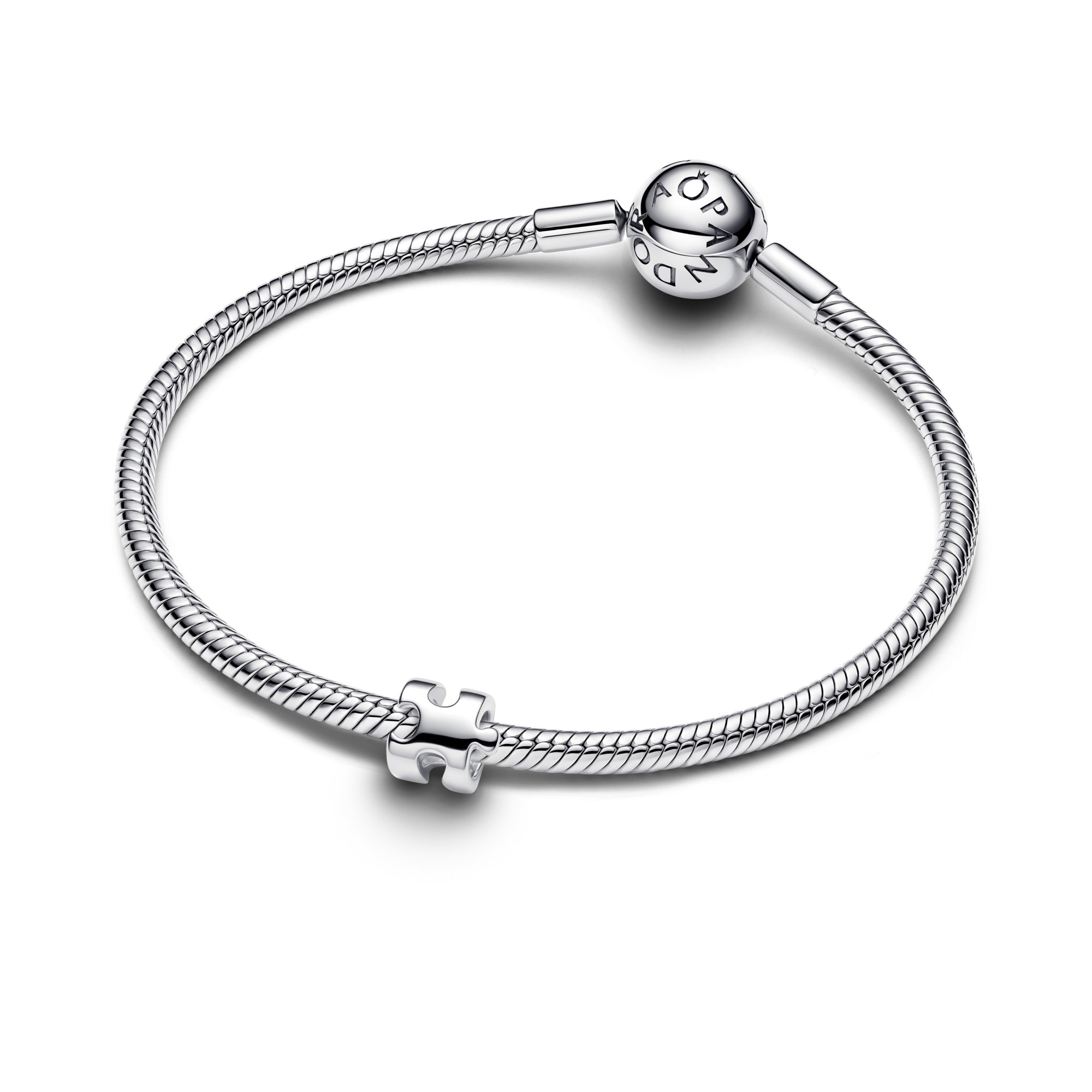 Pandora Puzzleteil Mini - Charm - Silber – Ansicht 3