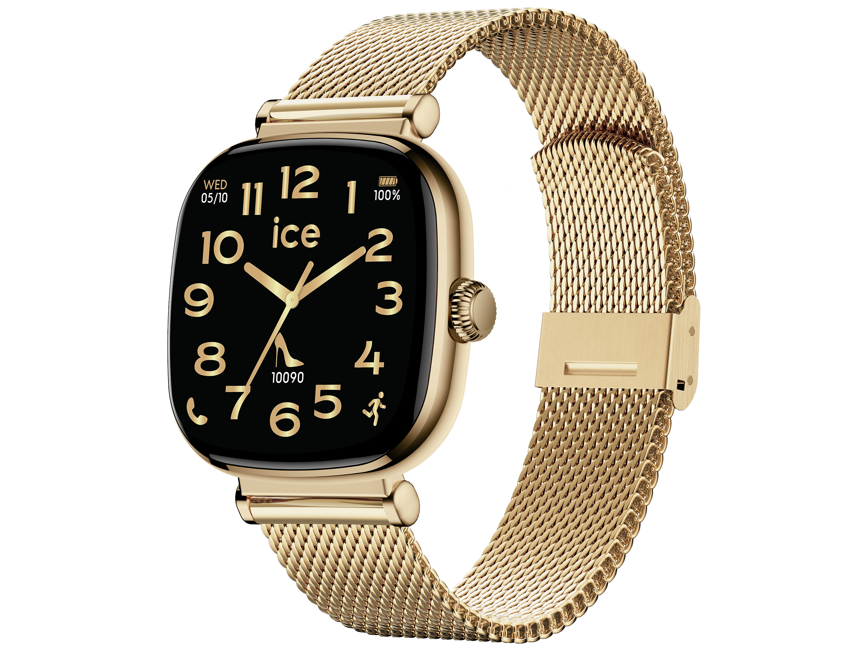 ICE Watch Uhr 025234 - ICE smart SQ 2.0 Gold Milanese - 1.7 Zoll
