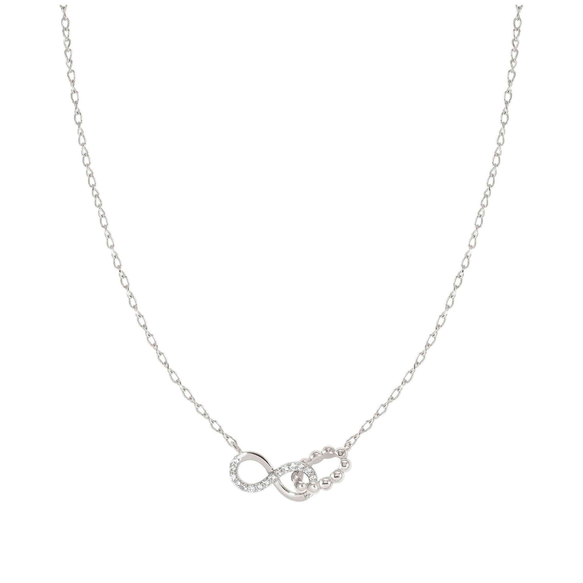 Nomination LoveCloud - Kette - Infinity - Sterling Silber rhodiniert - 40-46 cm – Ansicht 3