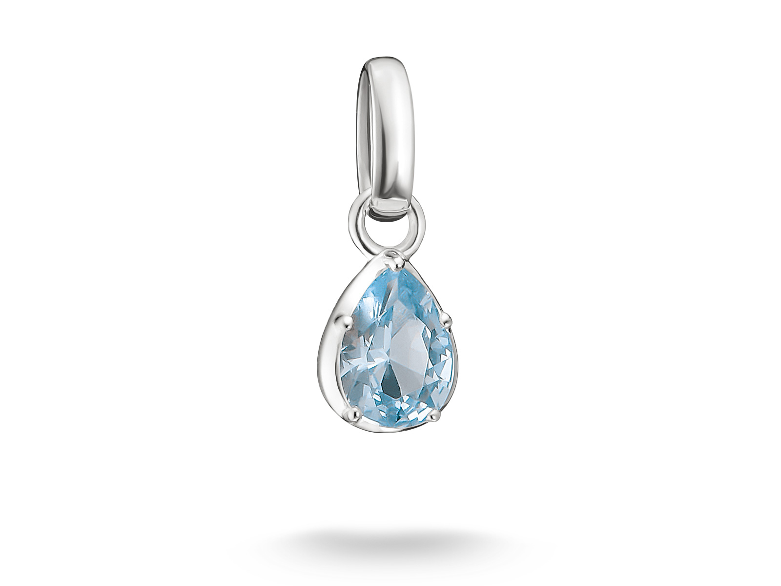 Thomas Sabo Connect - CC1331-699-1 Birthstones Charm - März - Silber ...