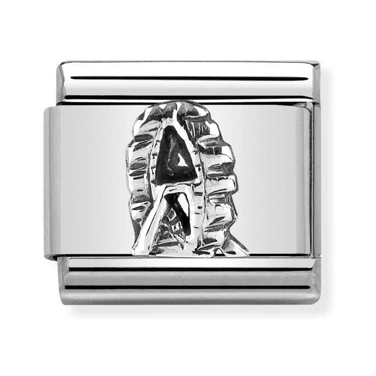 Nomination Composable Classic Charm Wiener Riesenrad - Edelstahl, Sterling Silber