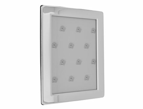 Versilberter rechteckig abgerundeter Bilderrahmen für Fotos in der Größe 9 x 13 cm, elegant und modern, hergestellt von Juwelier Harnisch, ideal zur Präsentation von Erinnerungen.