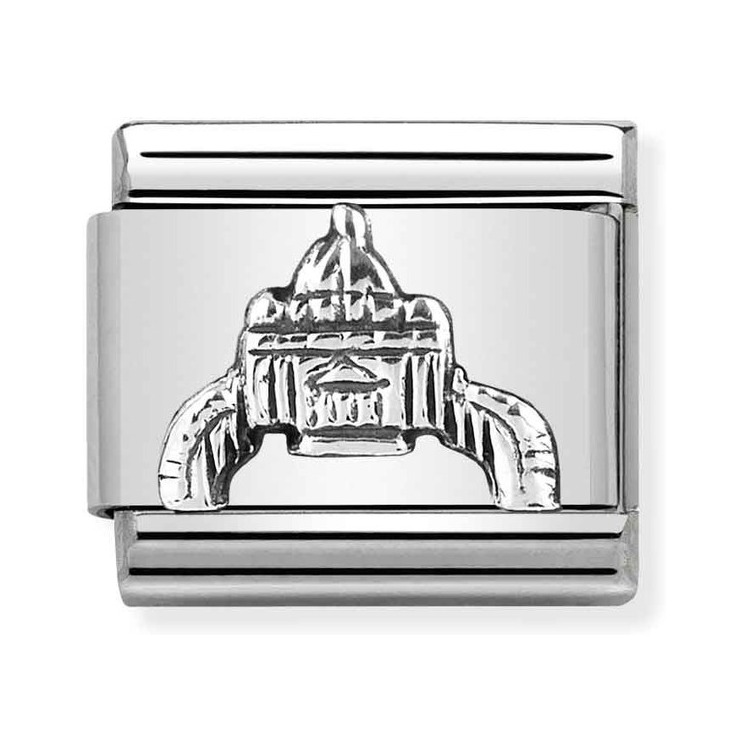 Nomination Composable Classic Charm Petersplatz - Edelstahl, Sterling Silber