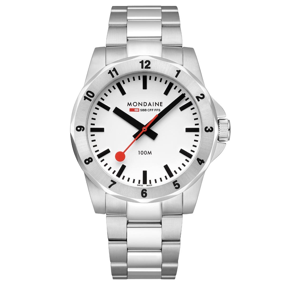 Mondaine Uhr MSN.4211B.SK - Numeri Backlight - 42 mm – Ansicht 3