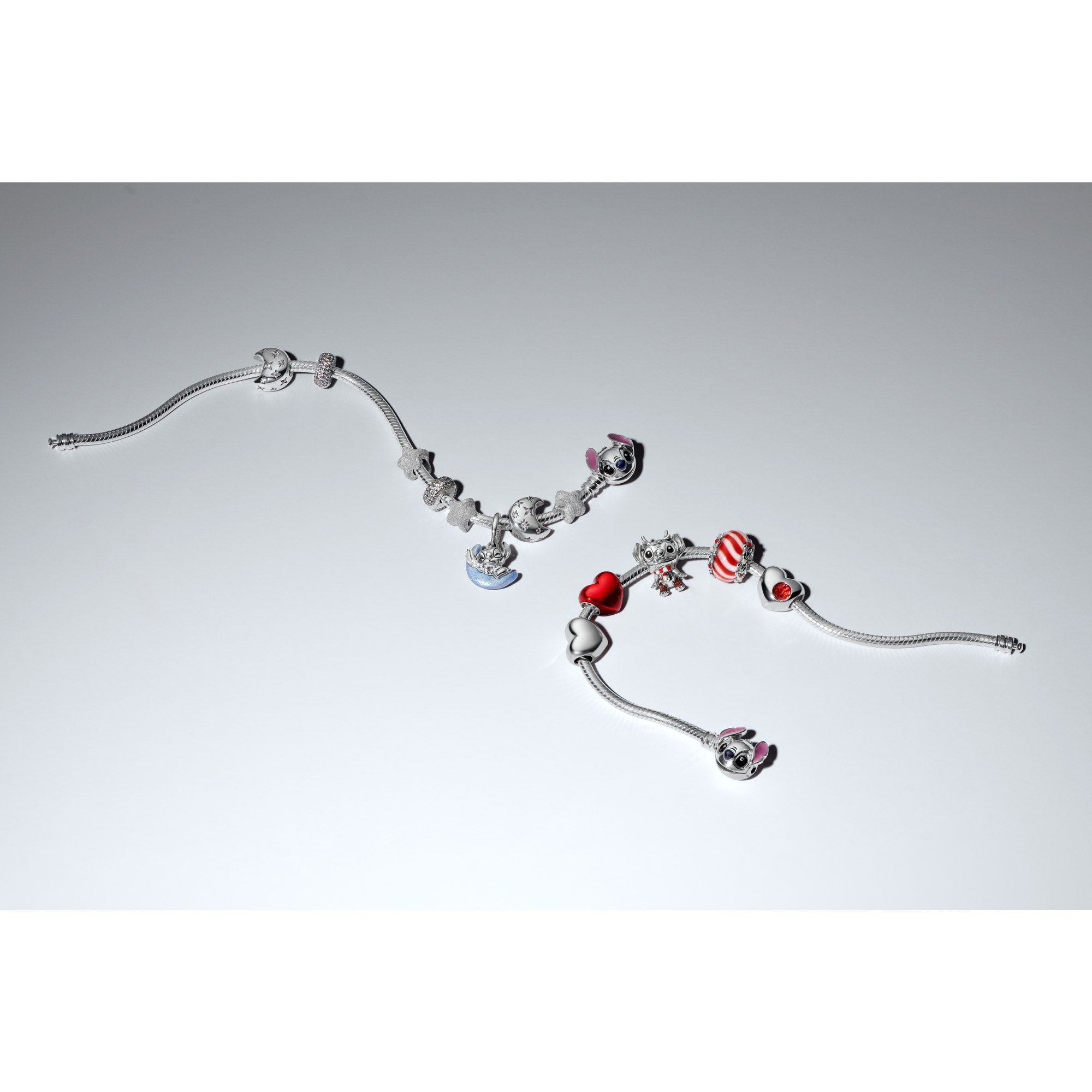 Pandora Pavé Clip-Charm - Sterling Silber - Zirkonia – Ansicht 3