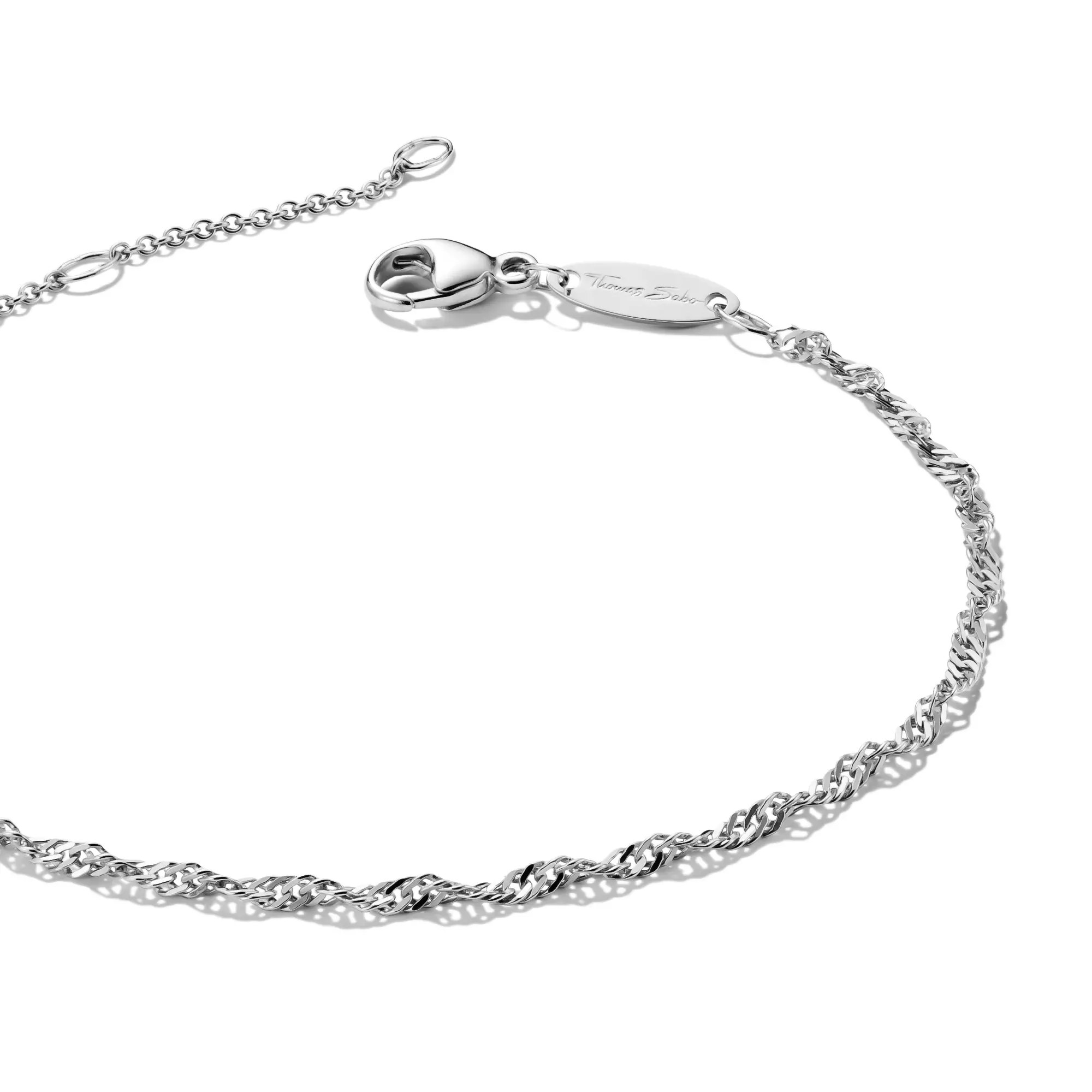 Thomas Sabo Singapur Armband Silber 16 - 19 cm – Ansicht 2