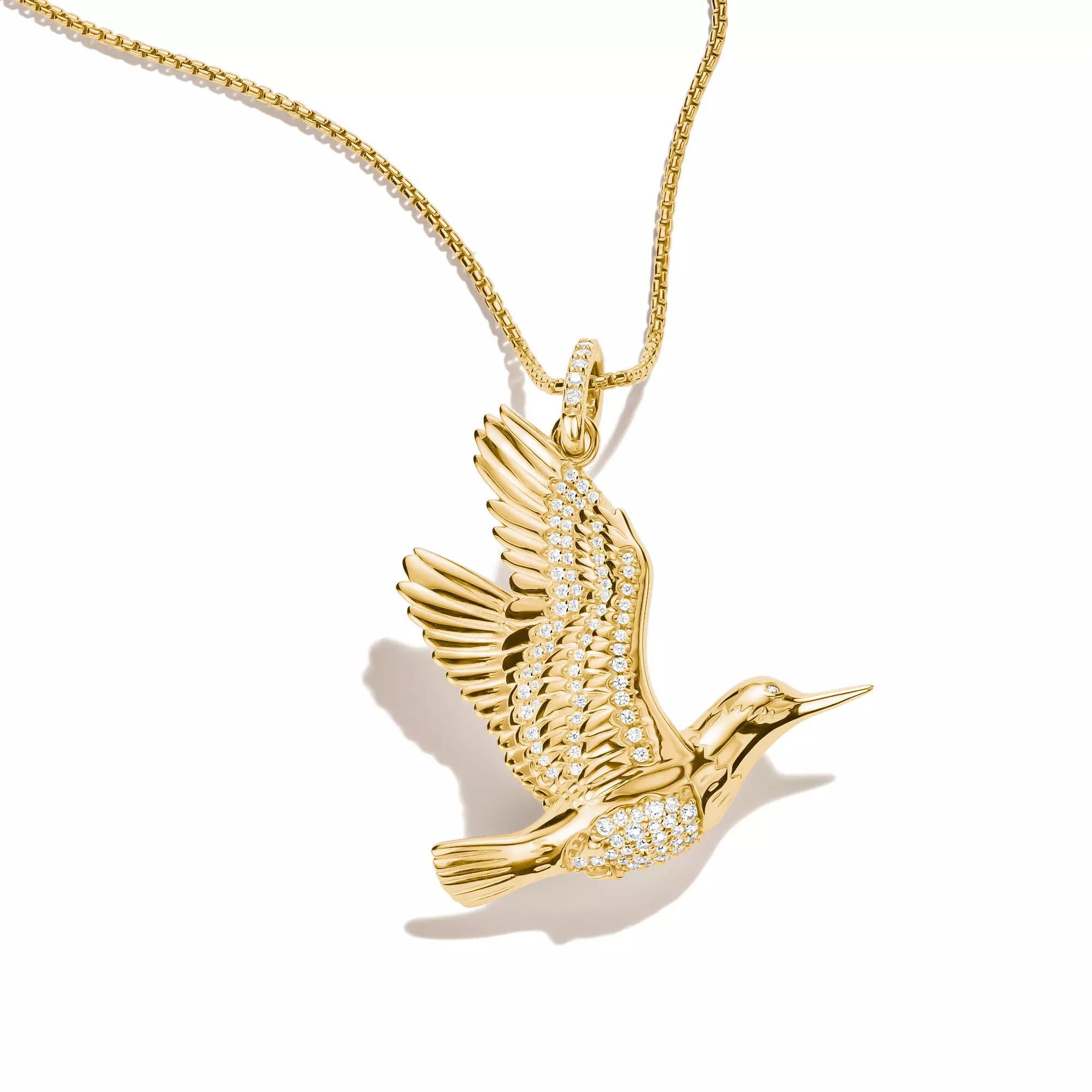 Thomas Sabo ELYNDRA - Anhänger - Sterling Silber recy. mit 18K Vergoldung & Zirkonia – Ansicht 2