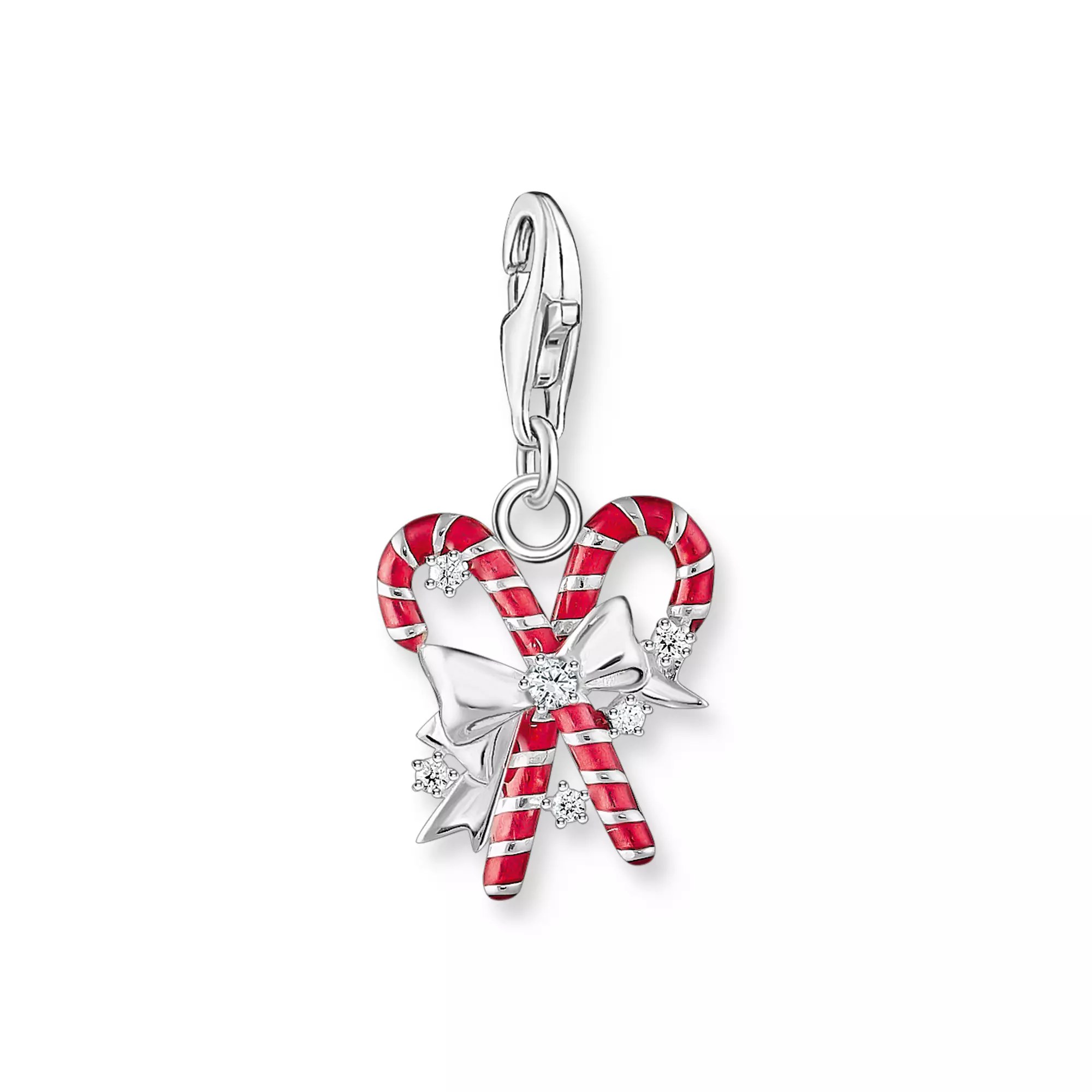 Thomas Sabo Zuckerstangen Charm - Bunt - Silber + Emaille + Zirkonia