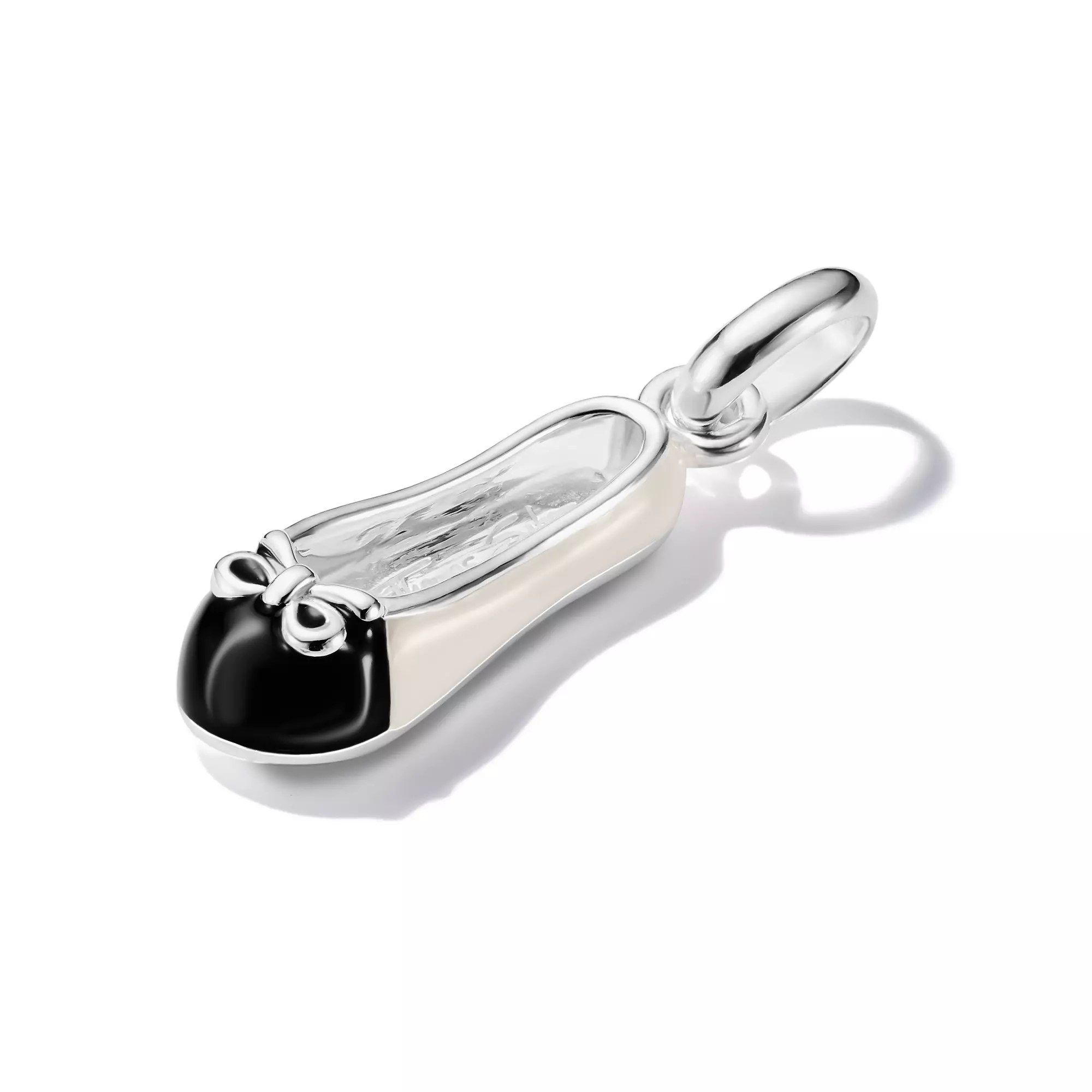 Thomas Sabo Connect - Ballerina cremeweiß - Charm mit Öse - Silber & Kaltemail – Ansicht 2