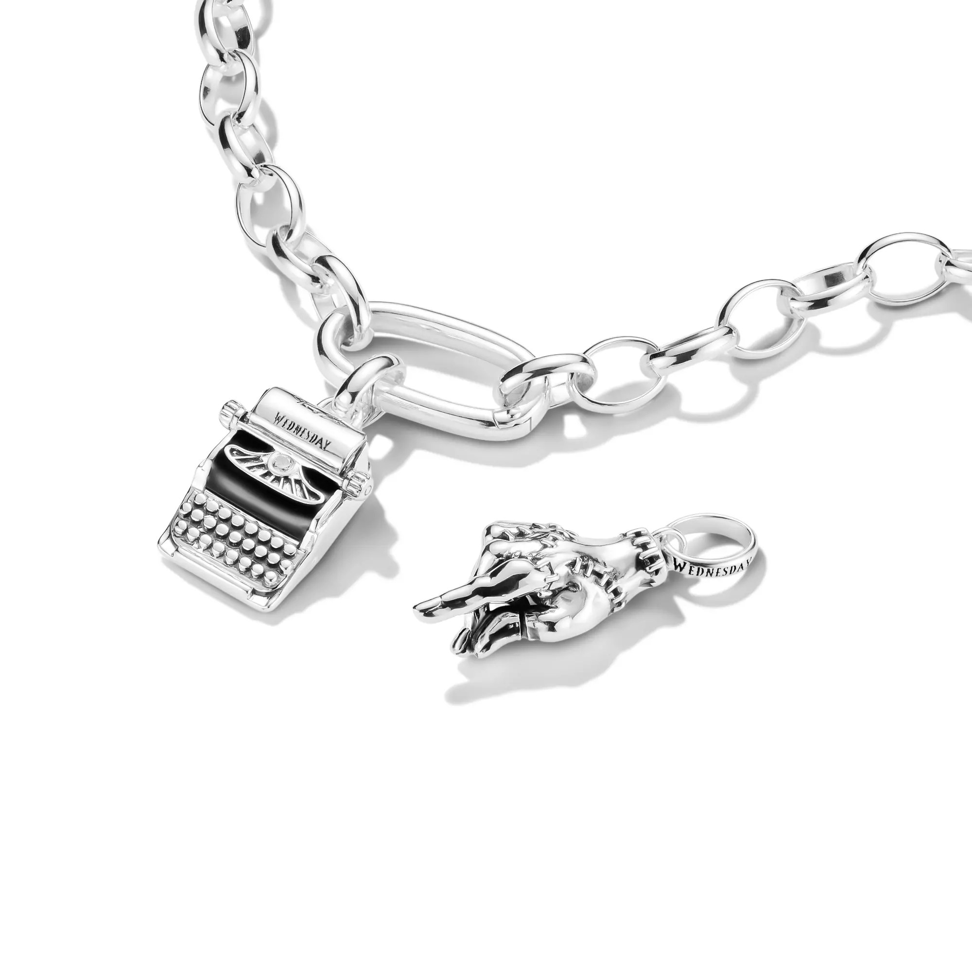 Thomas Sabo Connect - Wednesday Schreibmaschine - Charm mit Öse – Ansicht 2