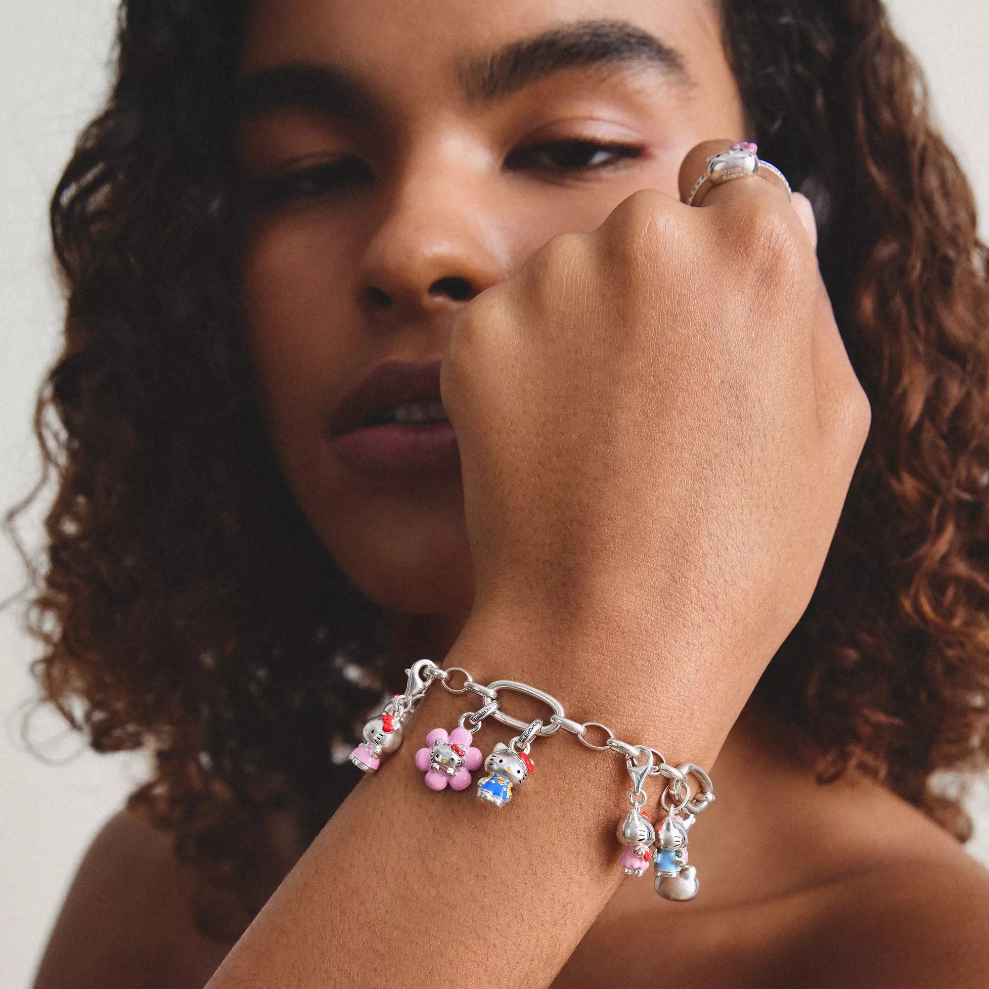 Thomas Sabo Hello Kitty Charm blau – Connect – Ansicht 3