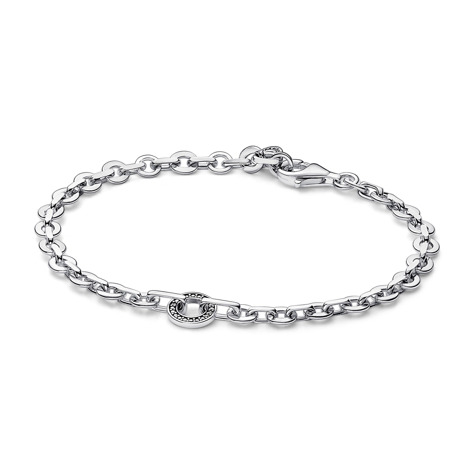 Pandora Ausdrucksstarkes Pavé Armband - Sterling Silber - Zirkonia