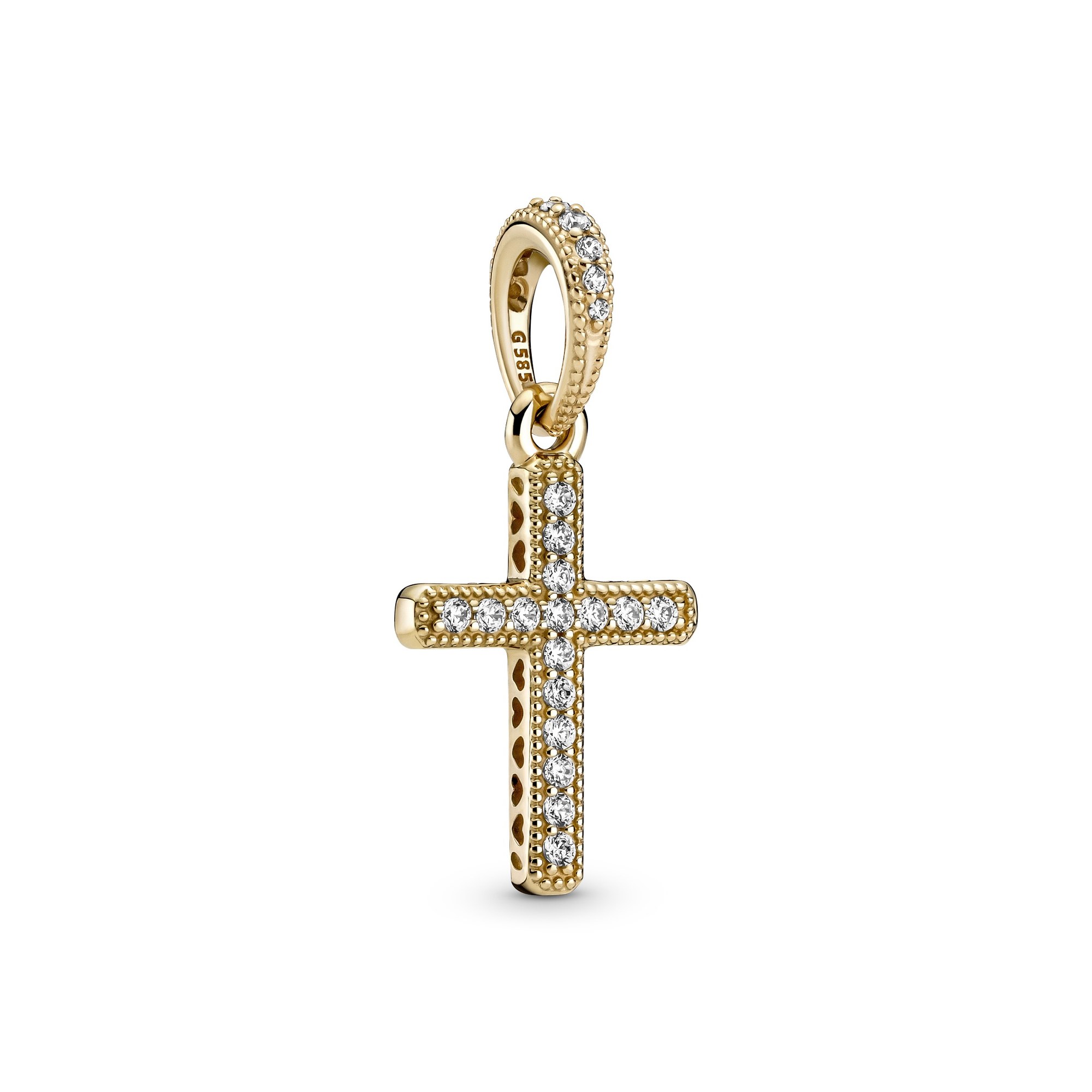 Pandora Gold 585 - Kreuzanhänger - Zirkonia