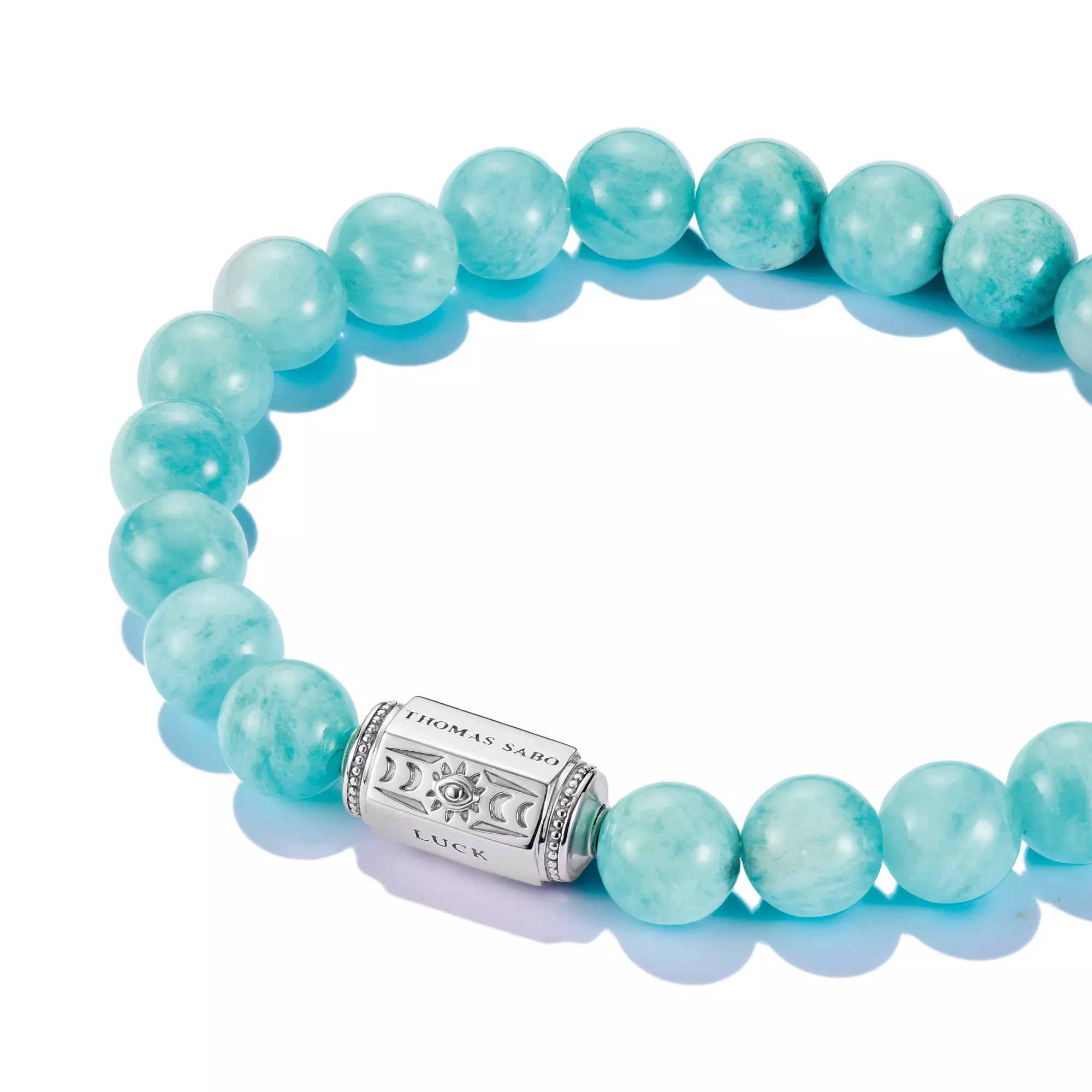 Thomas Sabo ELYNDRA Armband - 17 cm - Sterling Silber recy. - geschwärzt & Zirkonia - türkis – Ansicht 3