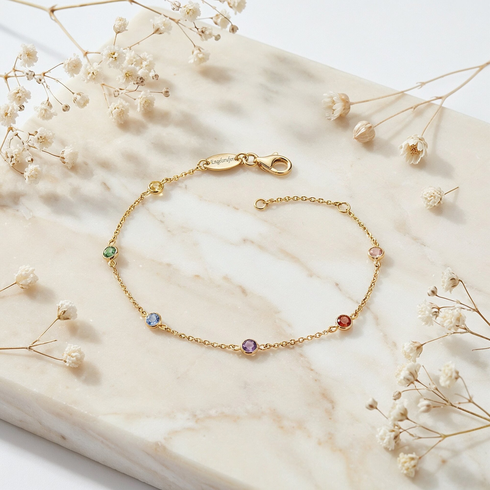 Engelsrufer ERB-LILMOON-ZIM MOON Armband Moonlight mit Zirkonia Multicolor - Silber rhodiniert 17 cm – Ansicht 5