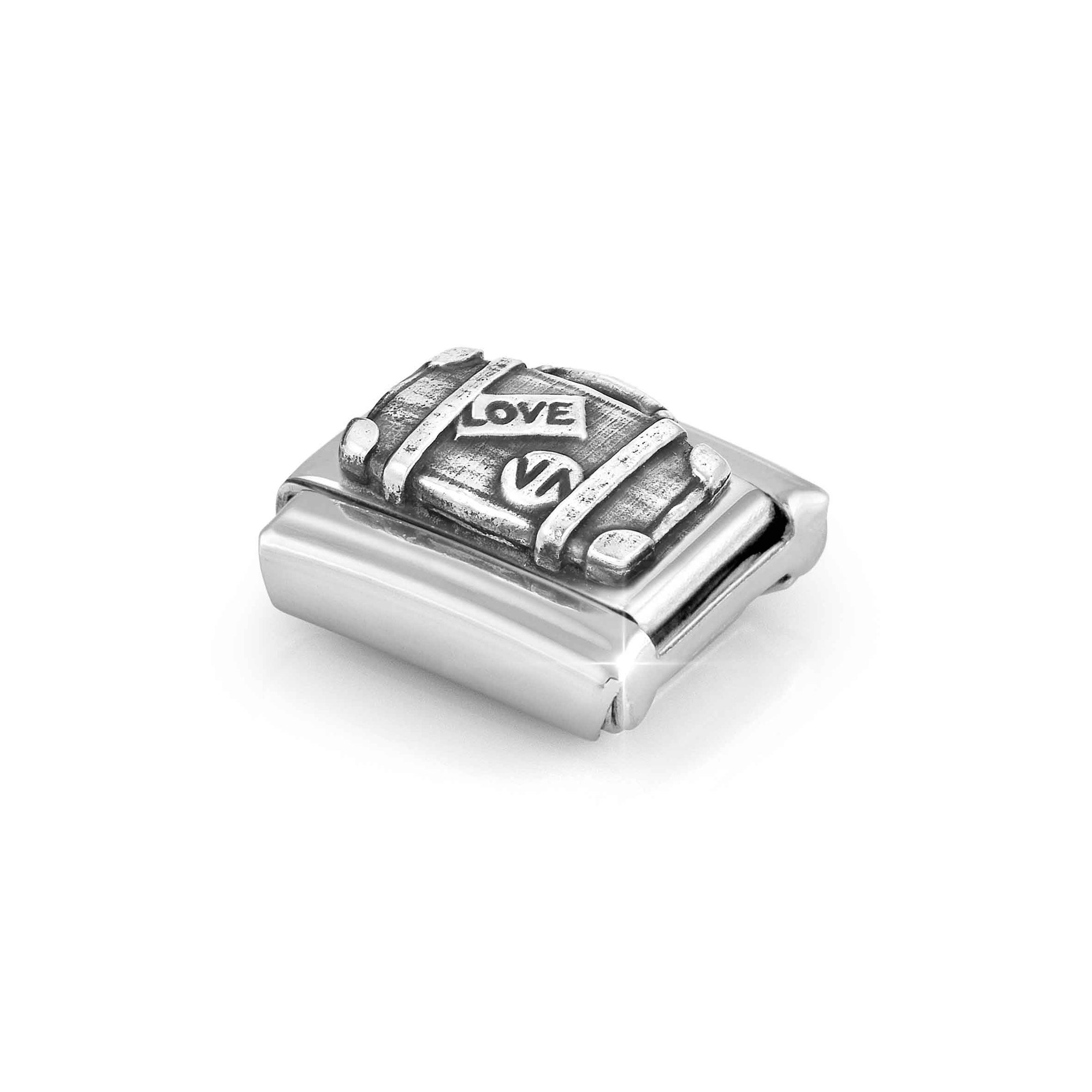 Nomination Composable Classic Charm Koffer - Edelstahl, Sterling Silber – Ansicht 4