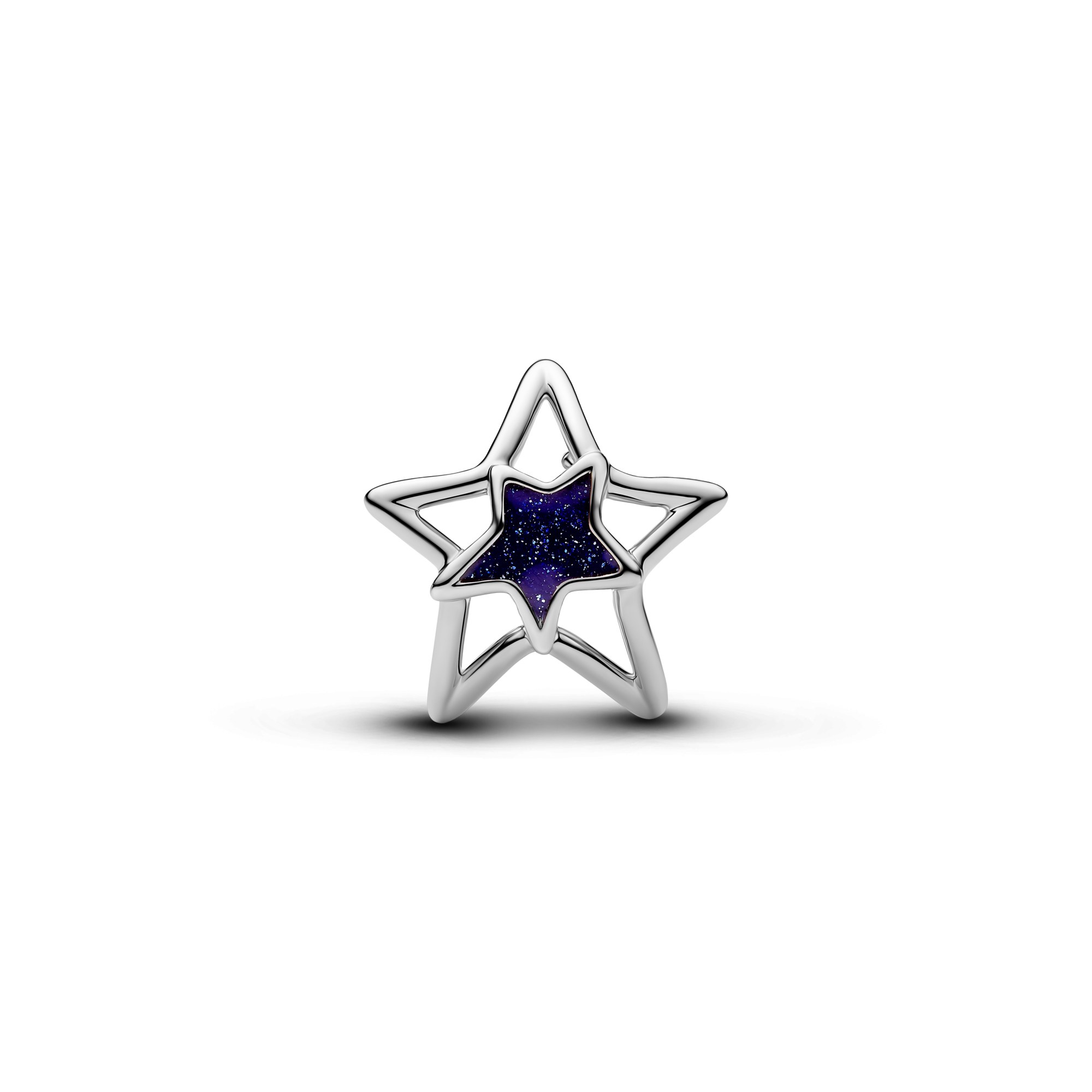 Pandora Moments - Charm Stern - platiniert - durchbrochen – Ansicht 3