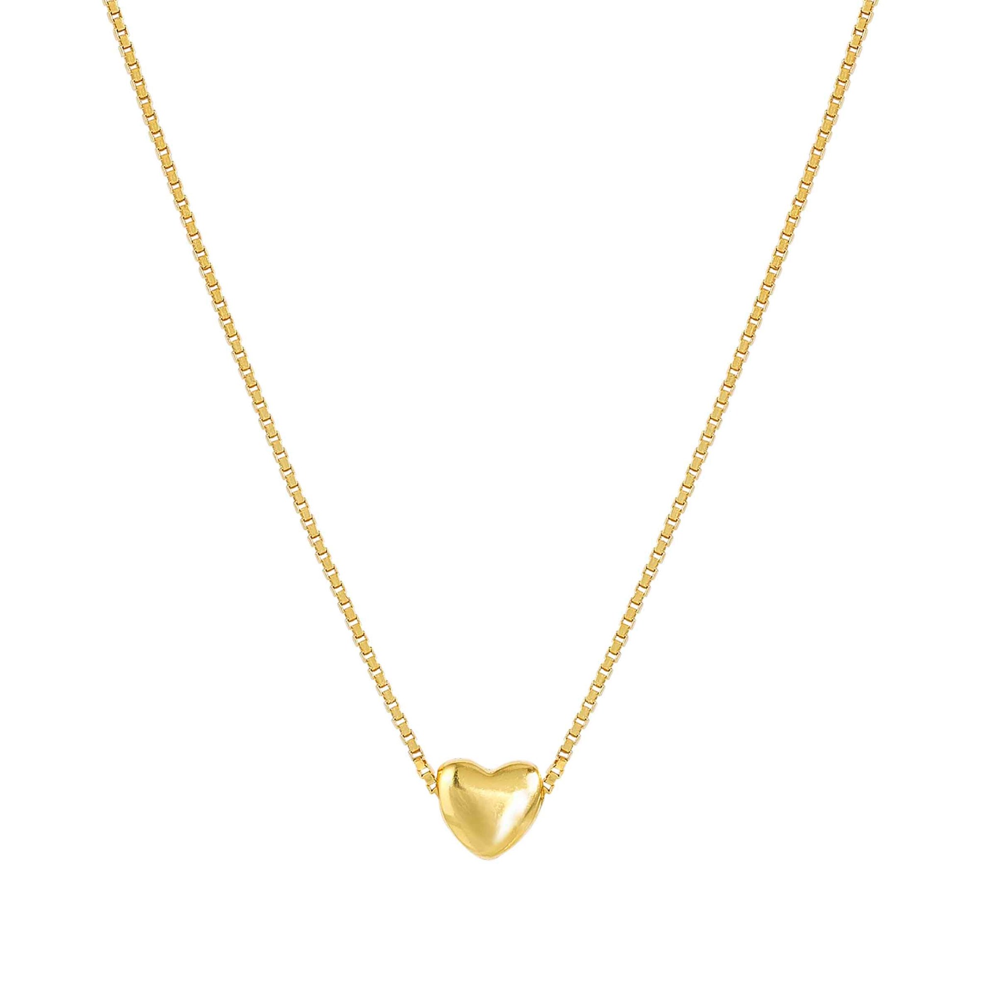 Nomination Sterling Silber - Herz - vergoldet Collier - Armonica – ein Herz – 36-42 cm – Ansicht 2