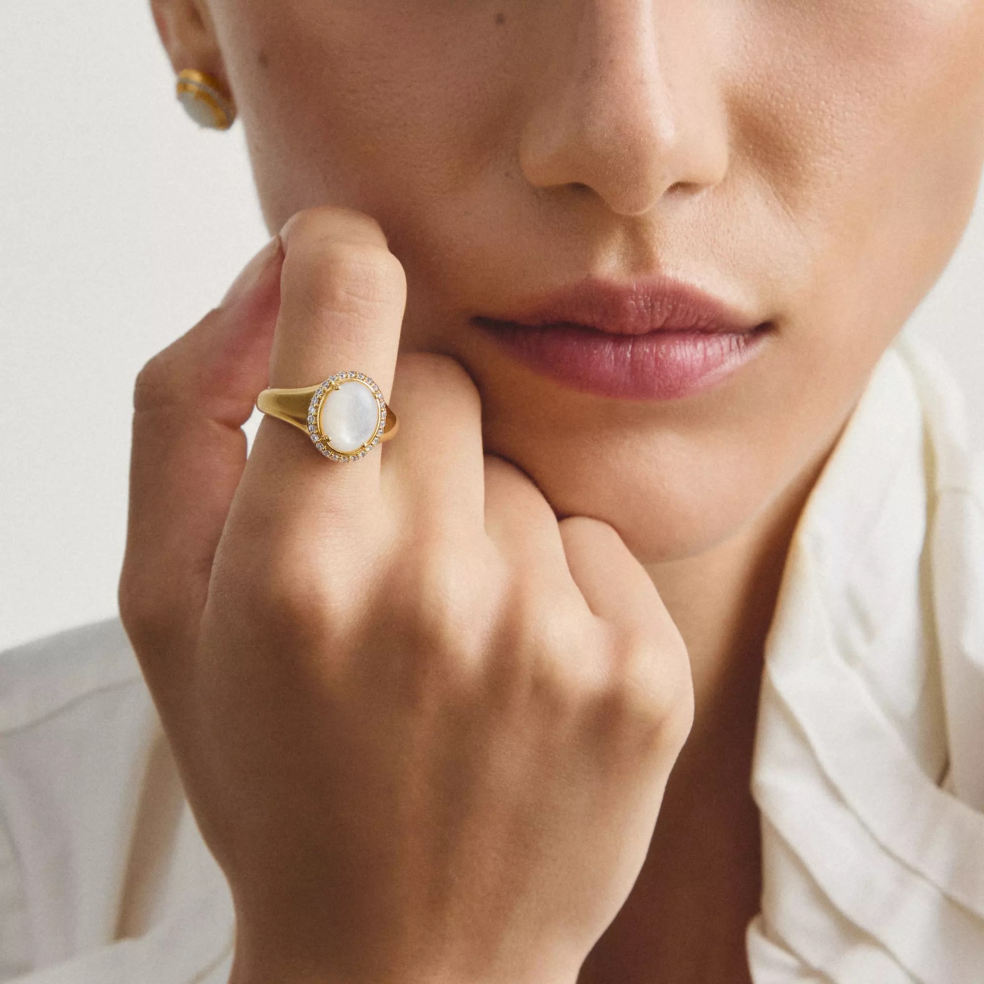 Thomas Sabo Deep Sea - Ring - 18K Gelbgold-Vergoldung – Ansicht 3