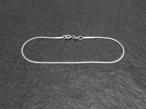 Silber Armband S-Panzer 20cm - 1,5mm aus STERLING SILBER, Hersteller Juwelier Harnisch, ohne Stein, schlichtes Design, hochwertig verarbeitet, ideal für täglichen Gebrauch oder Geschenke.