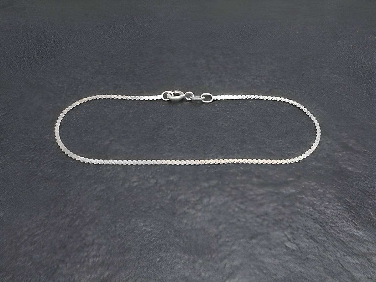 Silber Armband S-Panzer 20cm - 1,5mm aus STERLING SILBER, Hersteller Juwelier Harnisch, ohne Stein, schlichtes Design, hochwertig verarbeitet, ideal für täglichen Gebrauch oder Geschenke.
