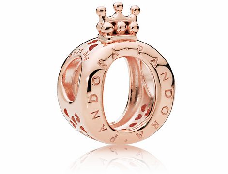 PANDORA - 787401 Charm - PANDORA Krone O - PANDORA crown O - PANDORA Rose