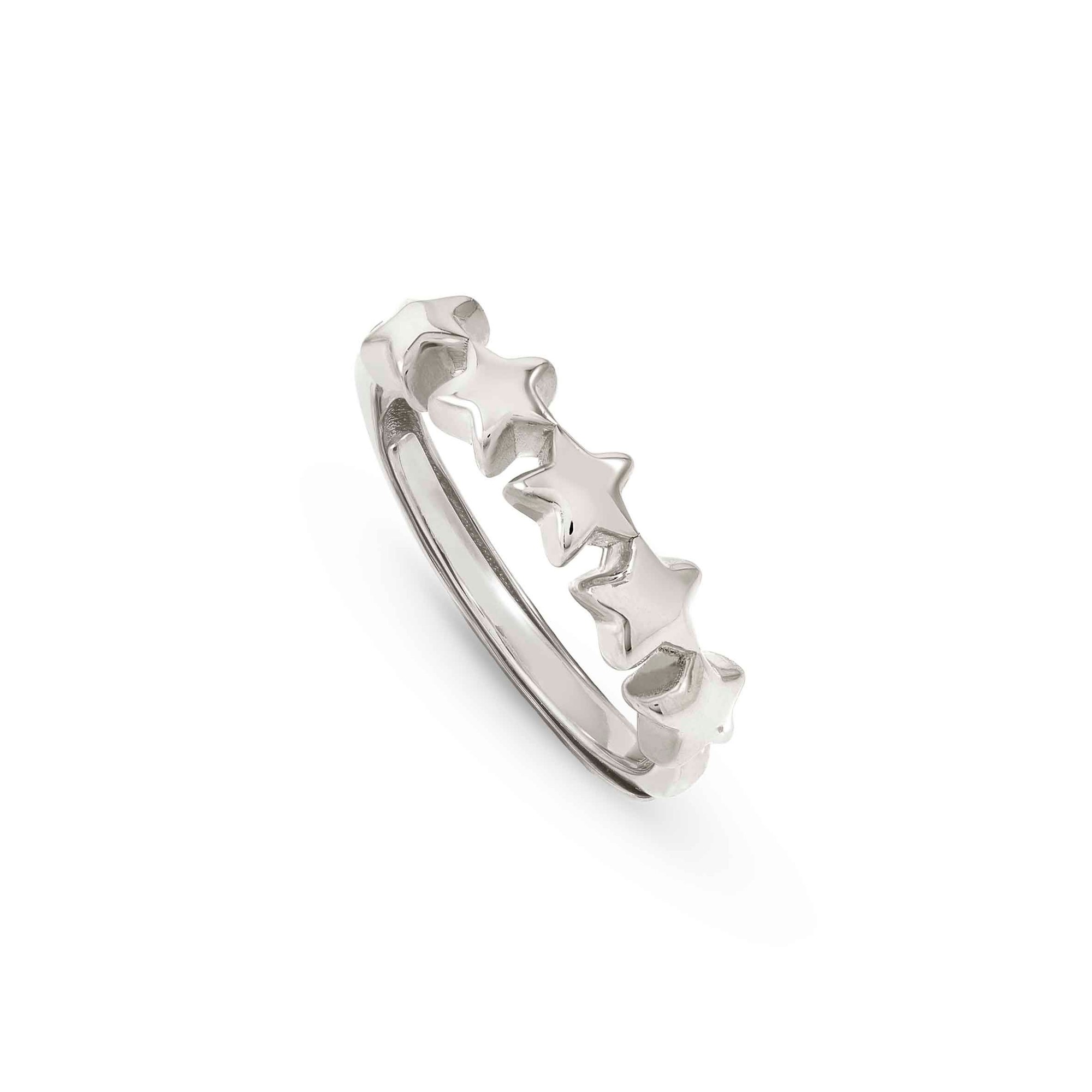 Nomination Sterling Silber - Stern - rhod. Ring - Armonica Weite 11-17 – Ansicht 2