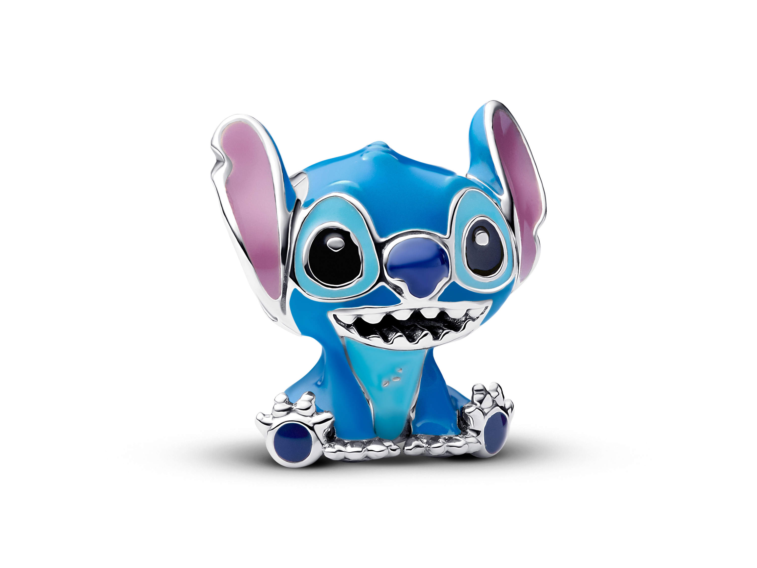 Pandora 793815C01 - Disney Stitch Charm - Sterling Silber - Blau