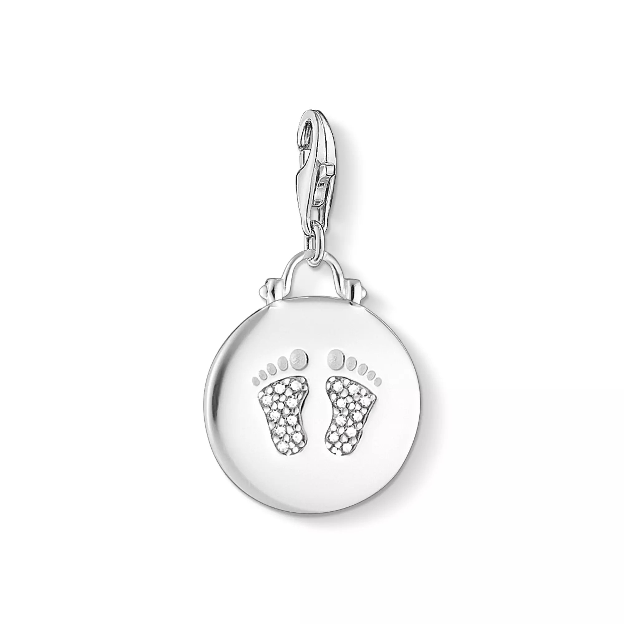 Thomas Sabo Charm-Anhänger -Babyfußabdrücken - Charm Club