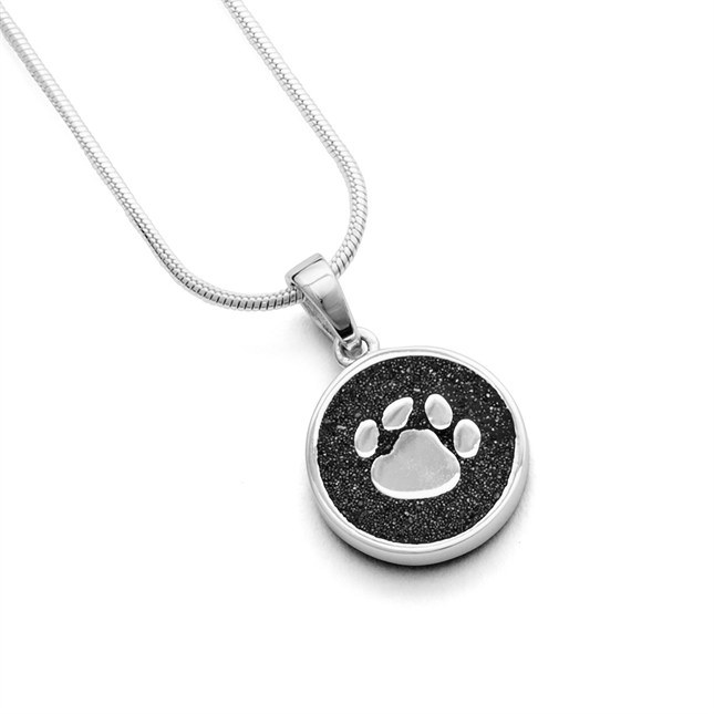 DUR Anhänger Lucky Dog - Sterling Silber - Lavasand – Ansicht 2