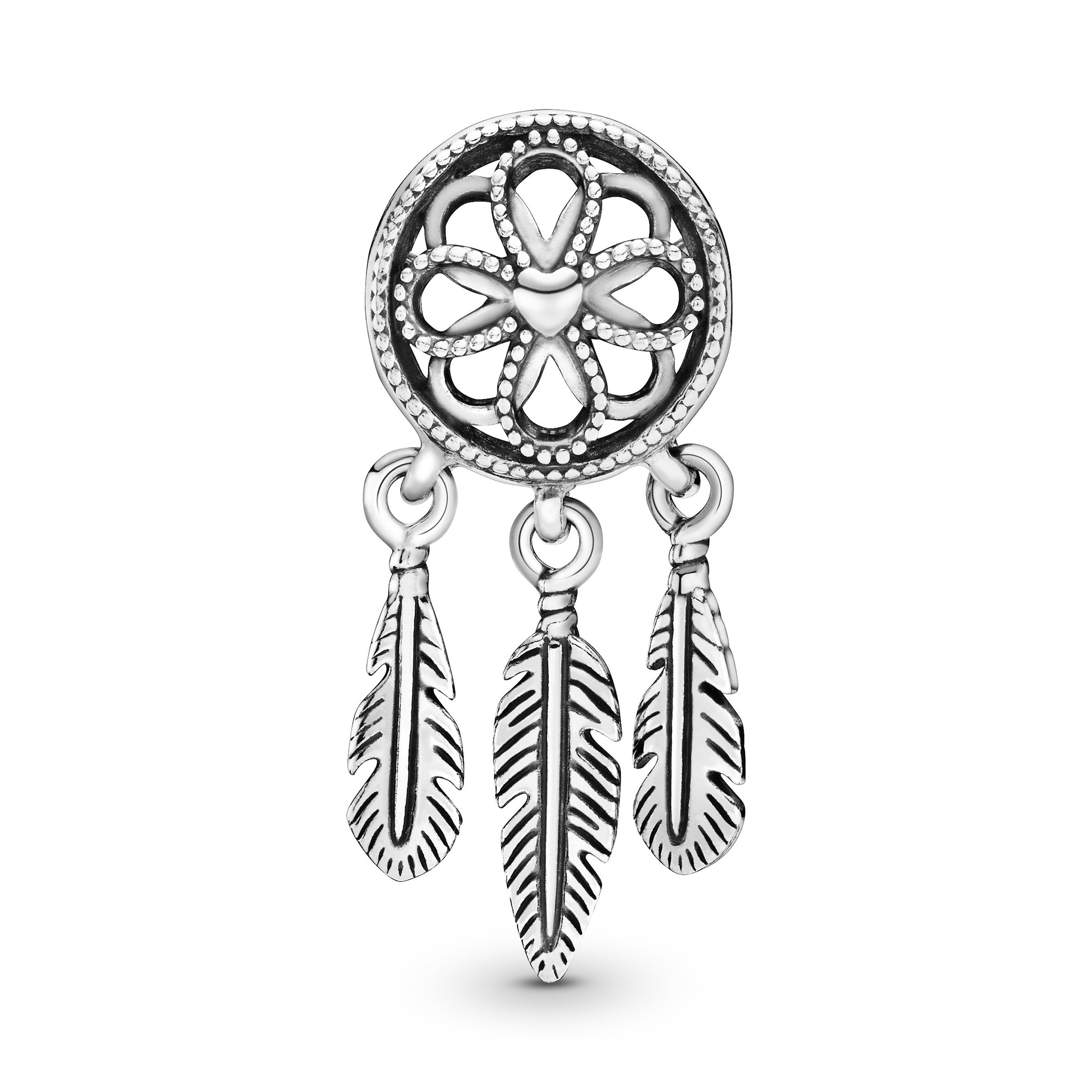 PANDORA Spiritual Dreamcatcher - Spiritueller Traumfänger - Charm Ansicht 2 – Ansicht 2