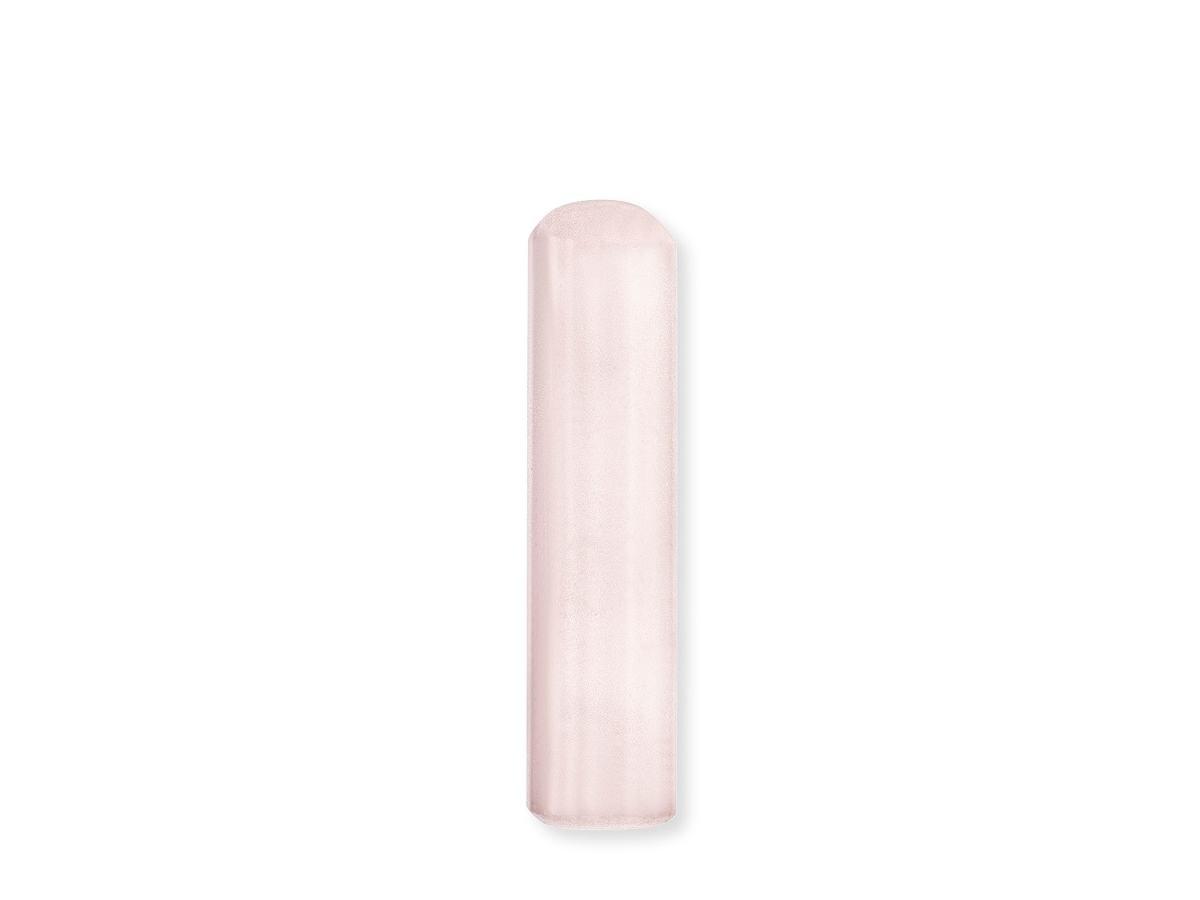 Engelsrufer ERS-HEAL-RQ-M HEAL Powerful Stone - Kraftstein - Rosenquarz - 25 x 6 mm Gr. M Ein rosa Kraftstein aus Rosenquarz in der Größe 25 x 6 mm, mit einer glatten Oberfläche und abgerundeten Kanten, ideal für spirituelle Anwendungen und Energiearbeit.