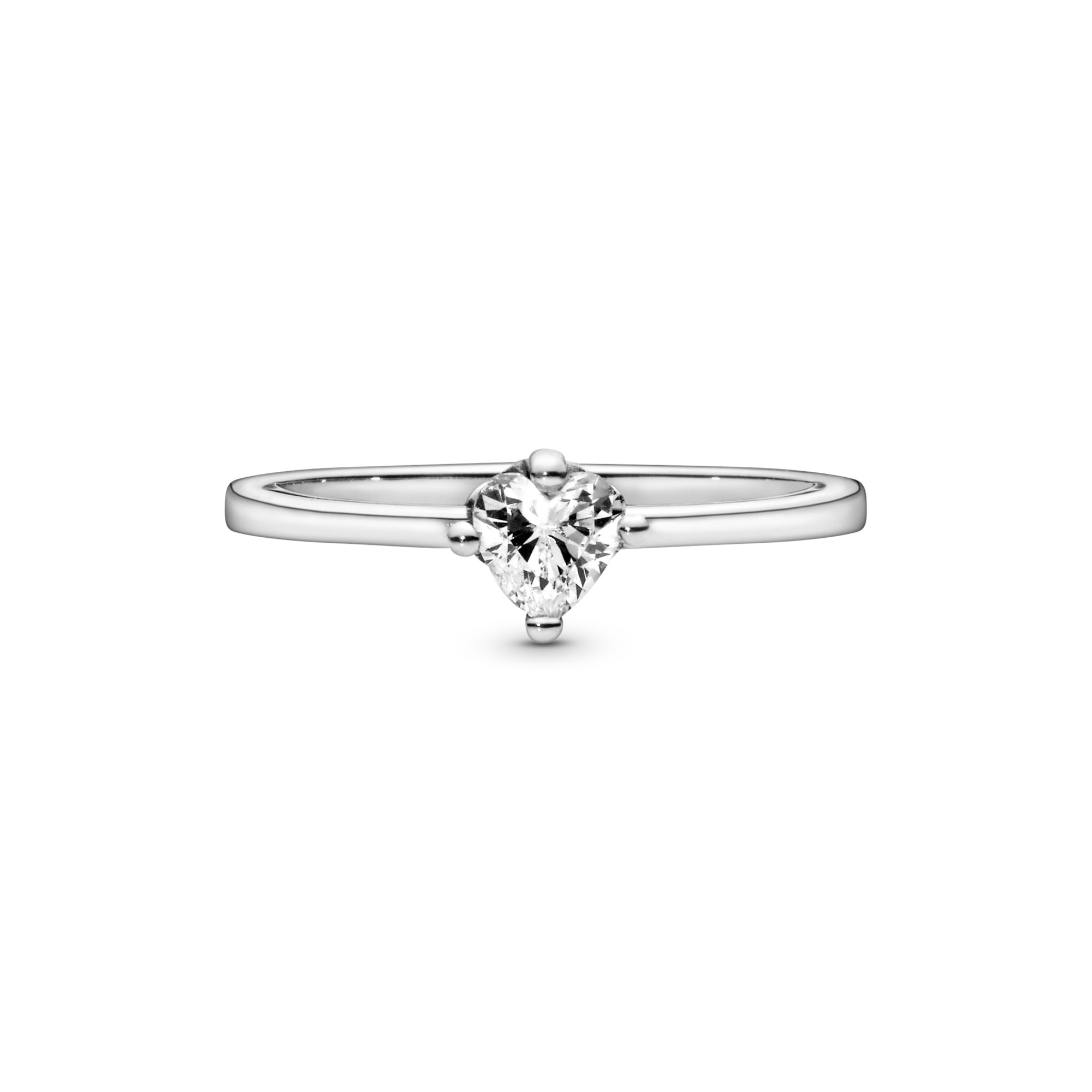 Pandora Silber - Zirkonia - Ring - Heart - Herz – Ansicht 4