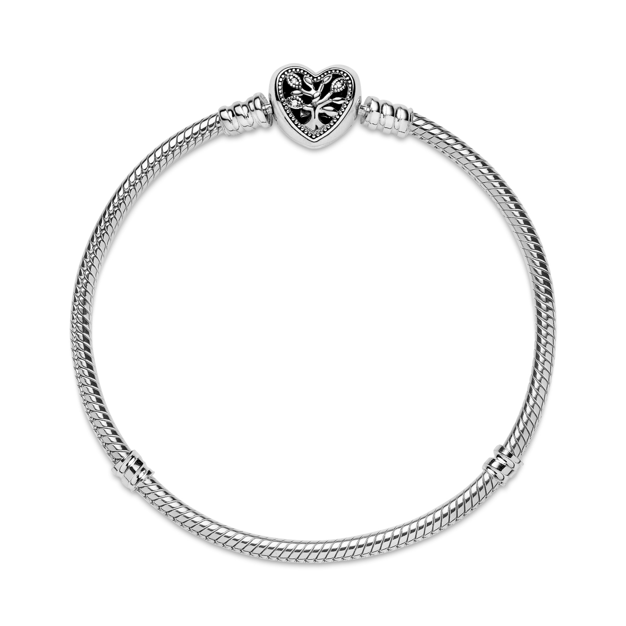 Pandora Silber Armband - Zirkonia + Emaille – Ansicht 2