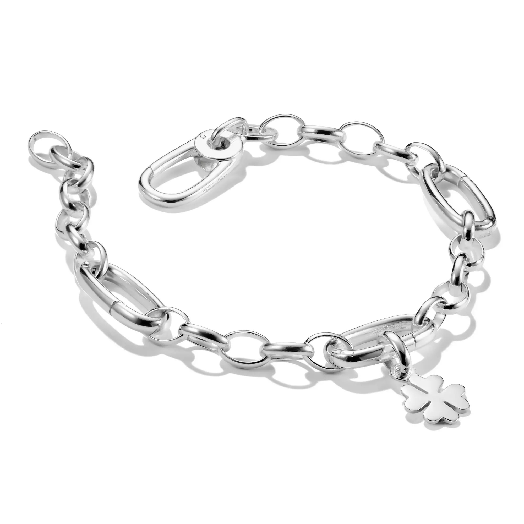 Thomas Sabo Connect - Charm Armband mit drei Connect Links - Silber - 15 cm – Ansicht 3