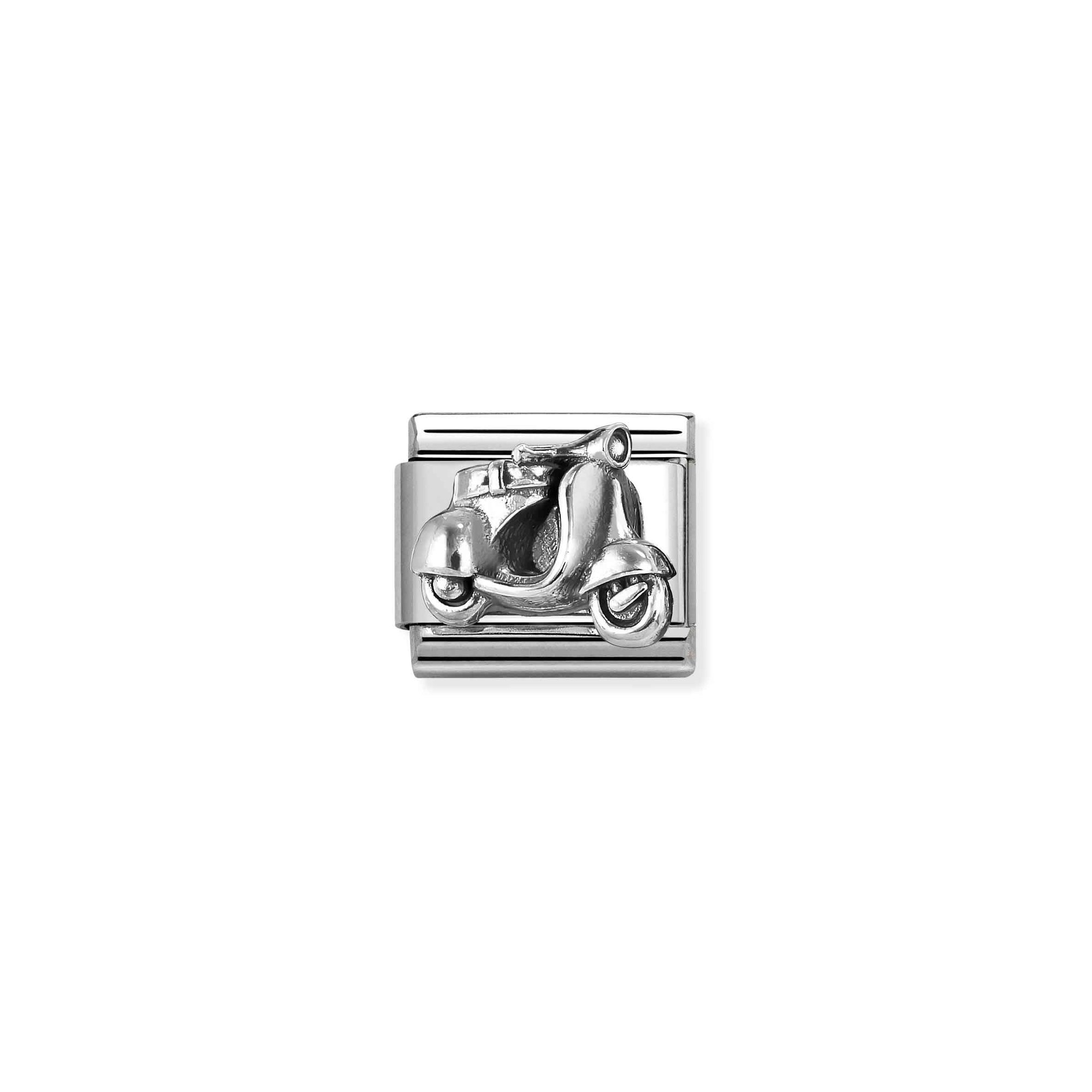Nomination Composable Classic Charm Scooter - Edelstahl, Sterling Silber – Ansicht 2